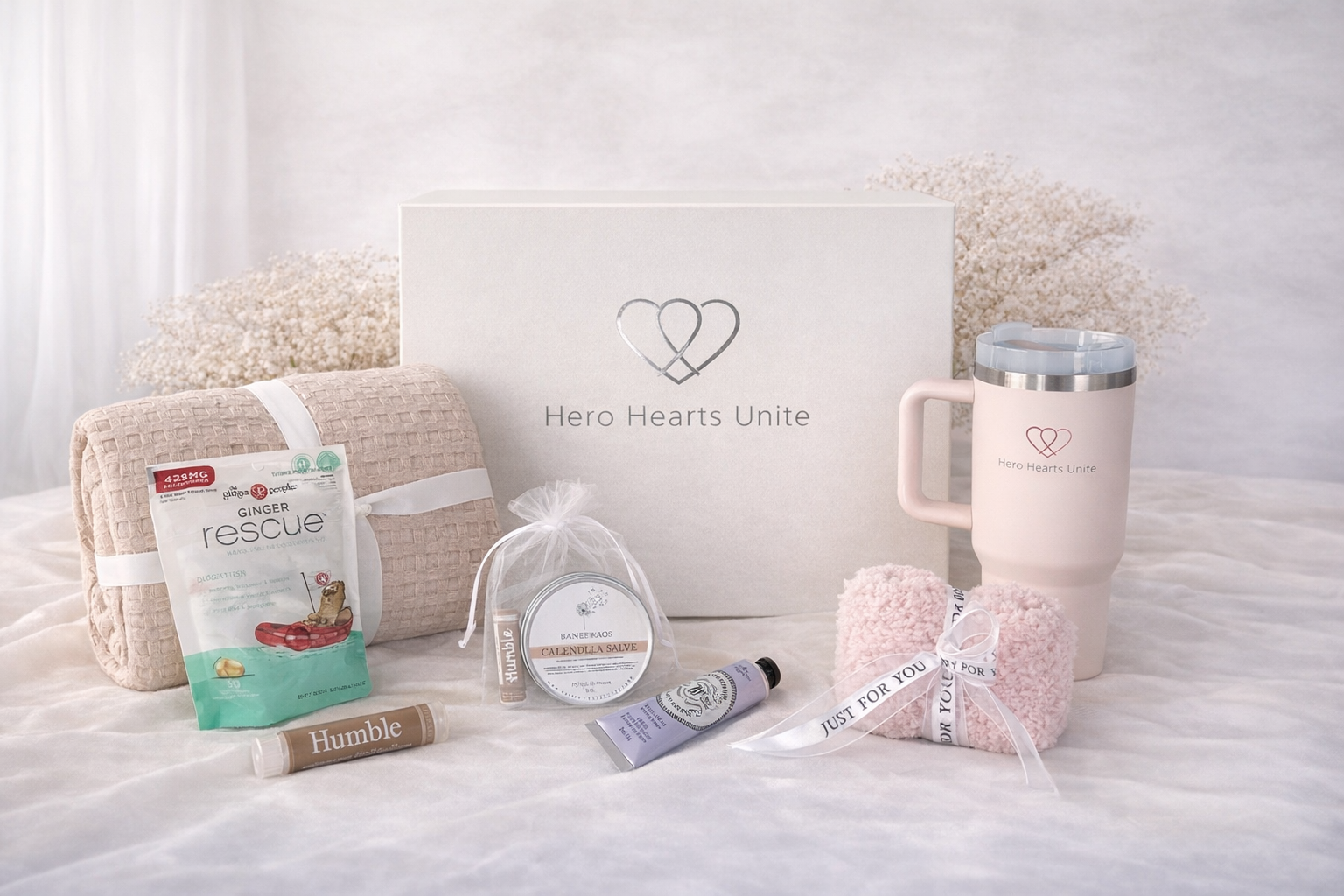 Blush Calm — Comfort Gift Box for Women — Chemo Care Package & Recovery Support Gift