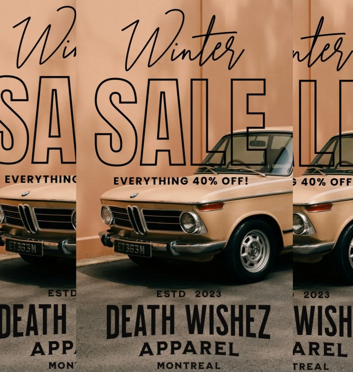 Code Promo : WINTERSALE / 40% OFF EVERYTHING!!
.
#clothes #clothing #moto #motorcycle #car #carphotography #carporn #carcommunity #german #germancar #community #mentalhealthmatters #brand #hoodie #tees #oversize