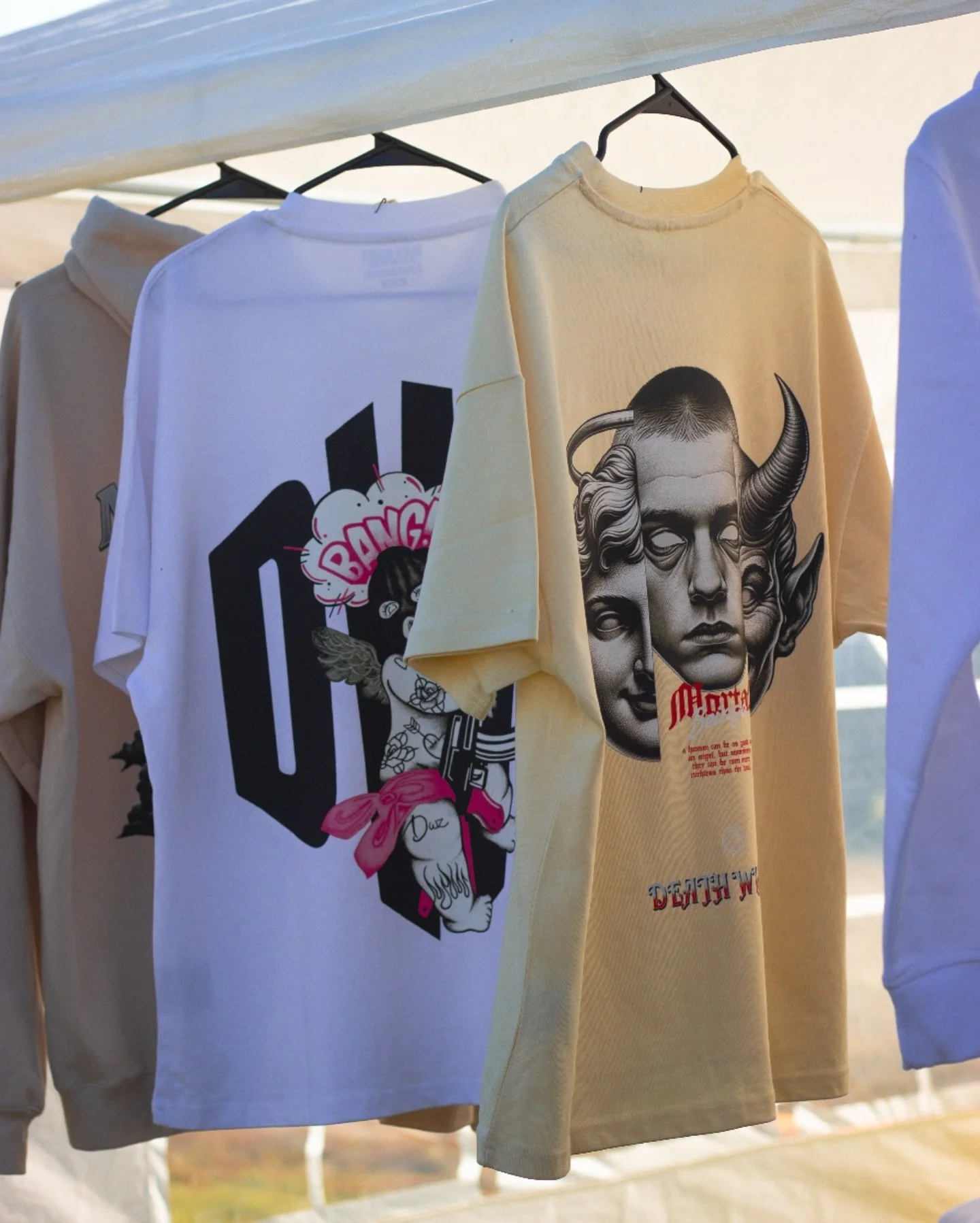 Featuring October drop! Available on our website 💯🔥🔥
Link in bio 🔗 
.
www.deathwishez.com
.
.
#october #merch #merchdesign #create #your #style #wardrobe #streetstyle #streetwear #clothing #clothingbrand #suicideawareness #get #yours #now