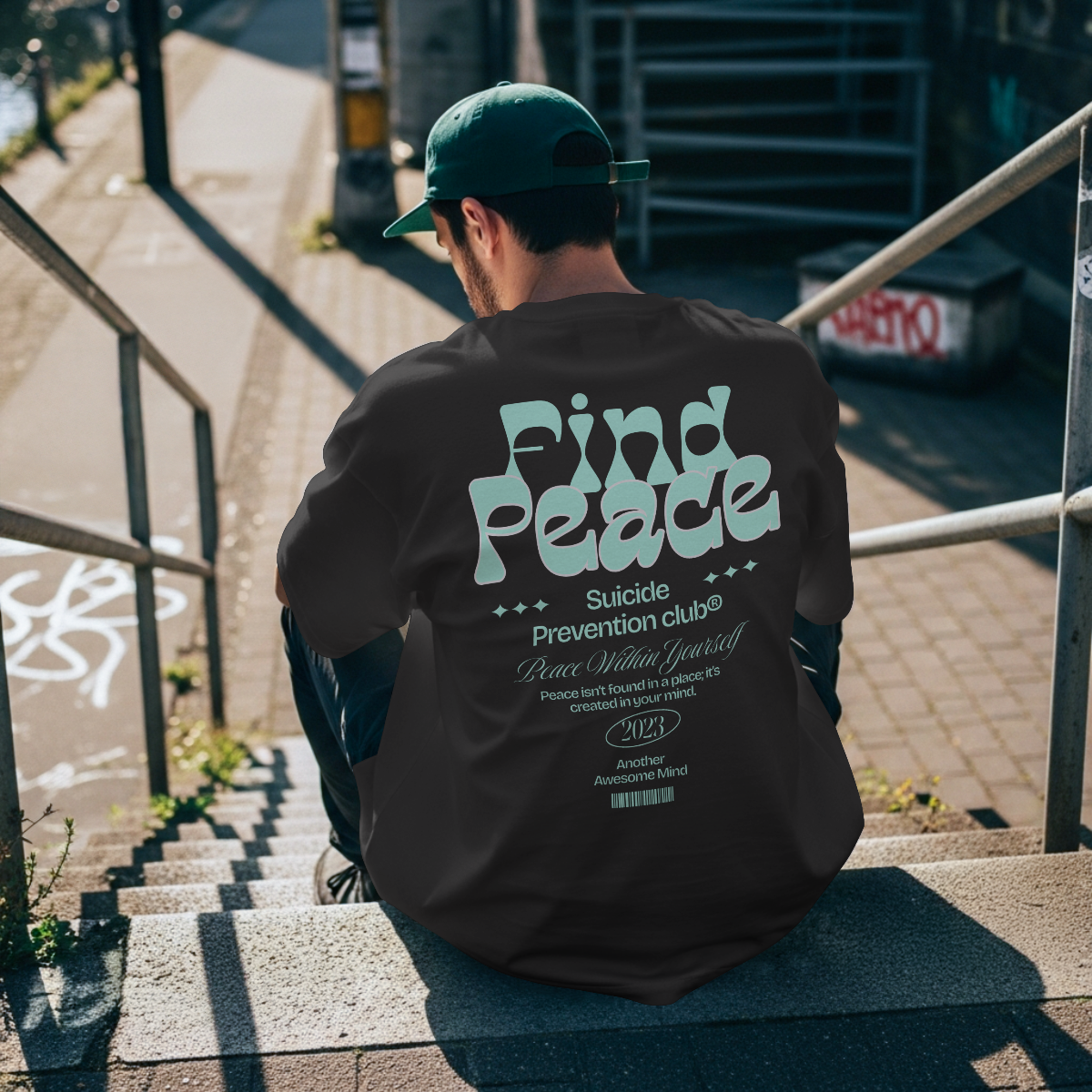 Find Peace - Oversize Tee