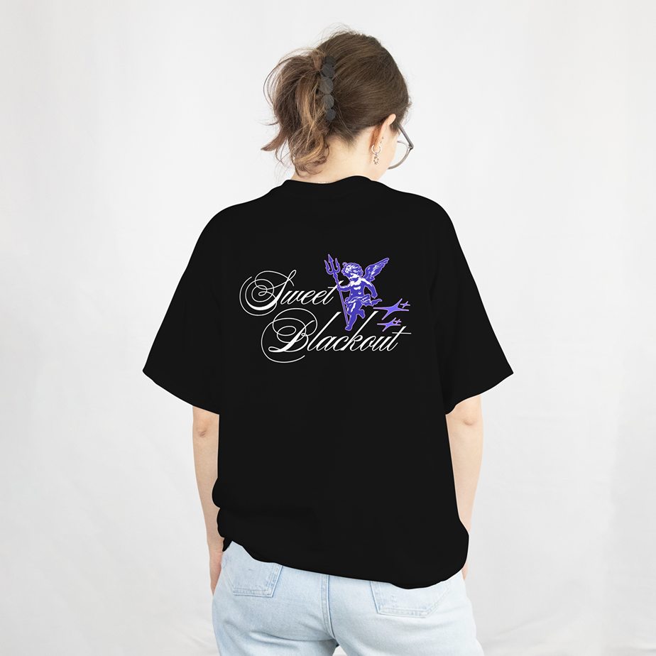 Sweet Blackout - Oversize Tee