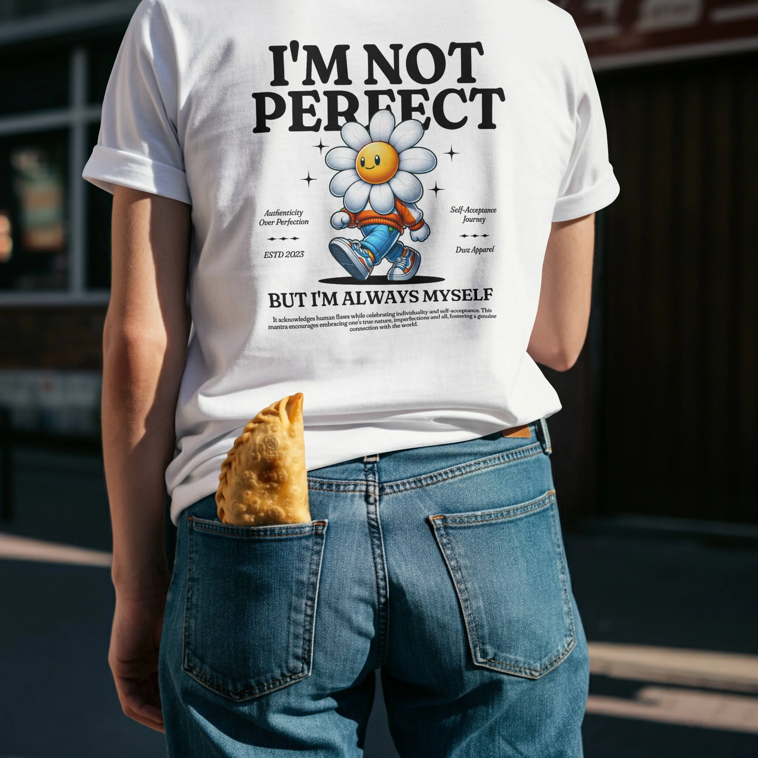 I'm Not Perfect - Oversize Tee