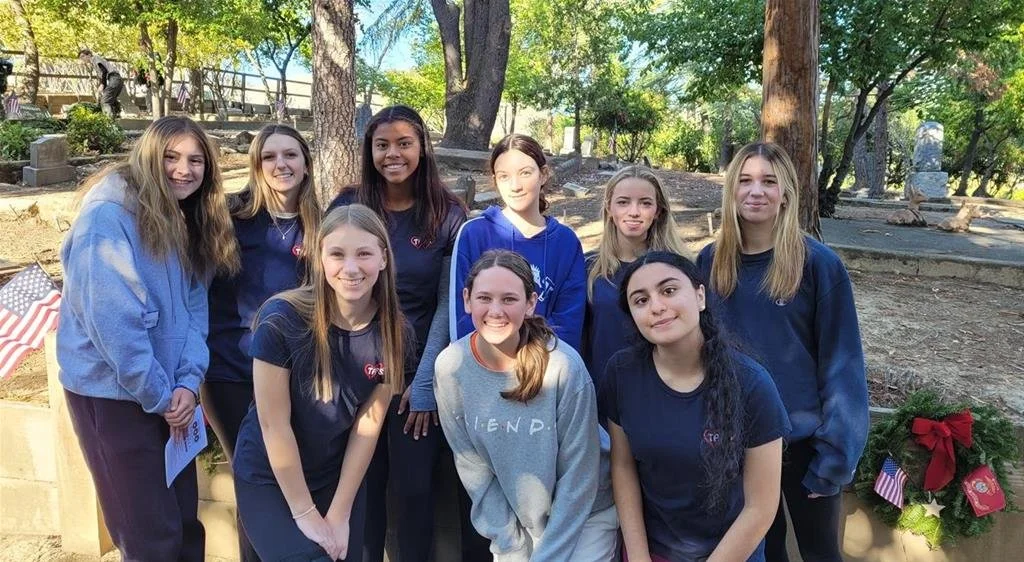 Teen TAPS members in a group