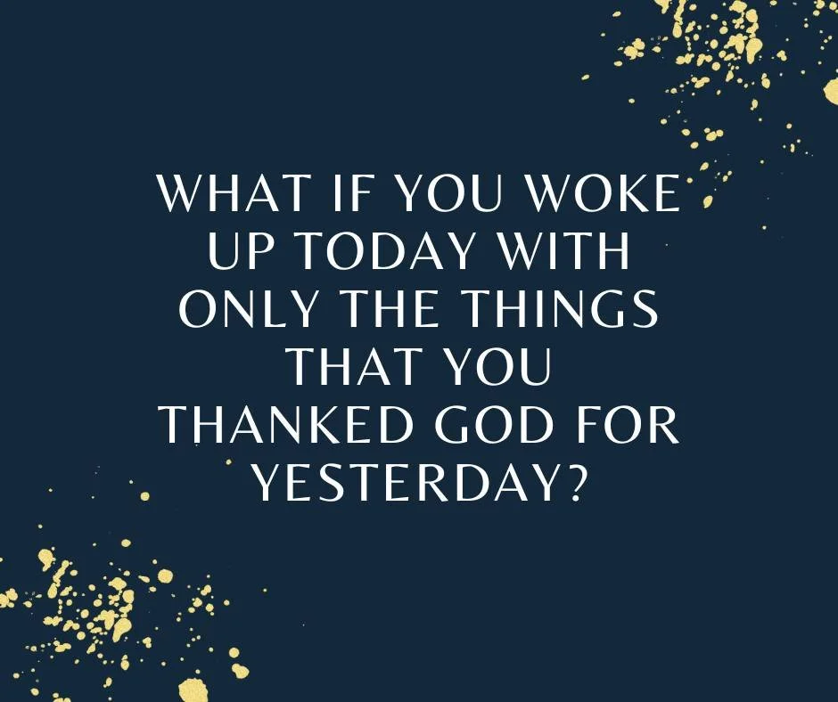 I saw this written on a coffee shop wall over the weekend, and it has stayed with me. 🤍
This year, I want to live with a deeper attitude of gratitude&mdash;even when life feels heavy or uncertain.

Gratitude doesn&rsquo;t mean ignoring the hard thin