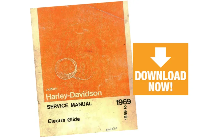 FL ElectraGlide 1959-1969 Panhead Shovelhead Service Manual