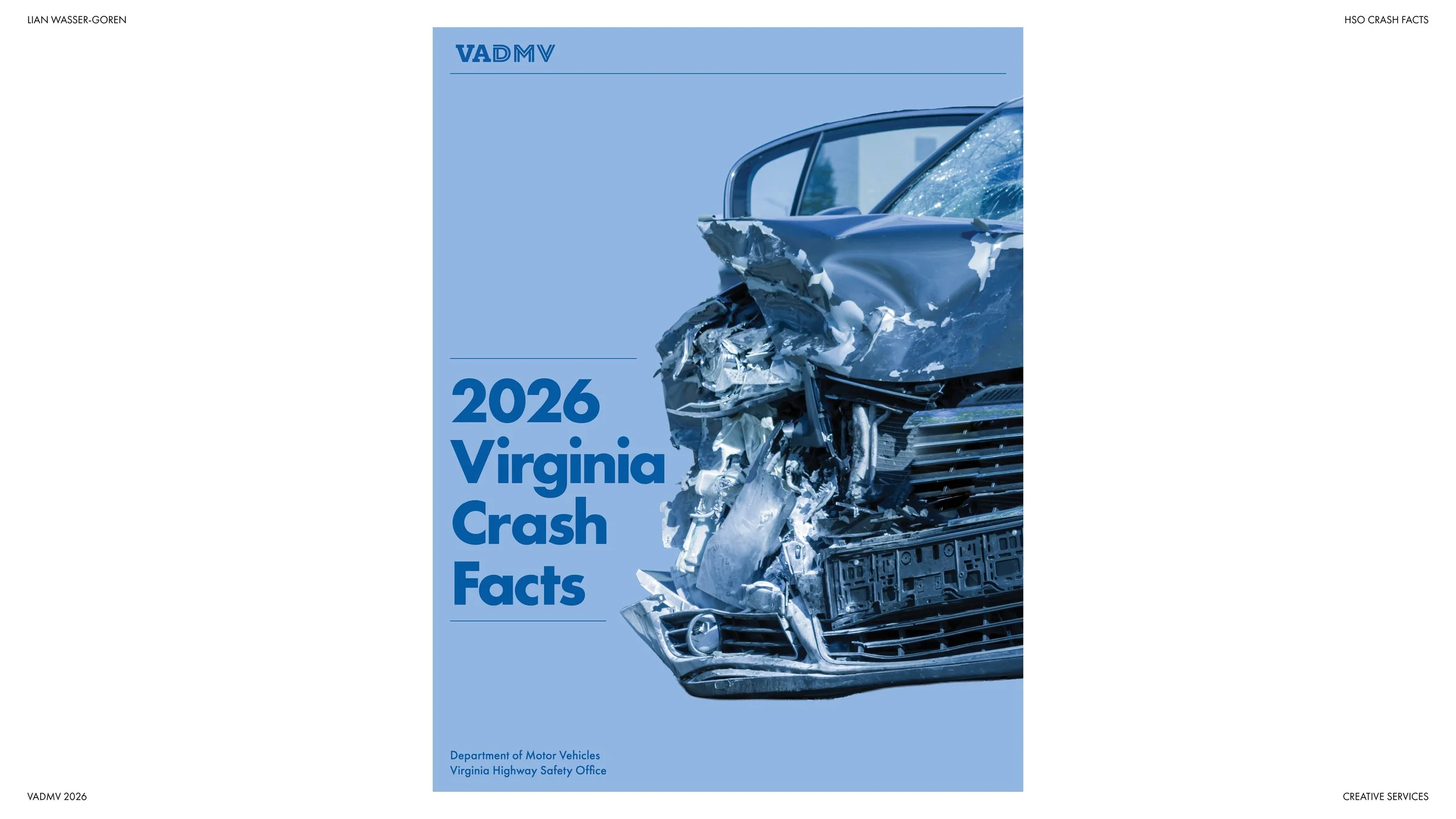 Virginia Crash Facts Report Cover
