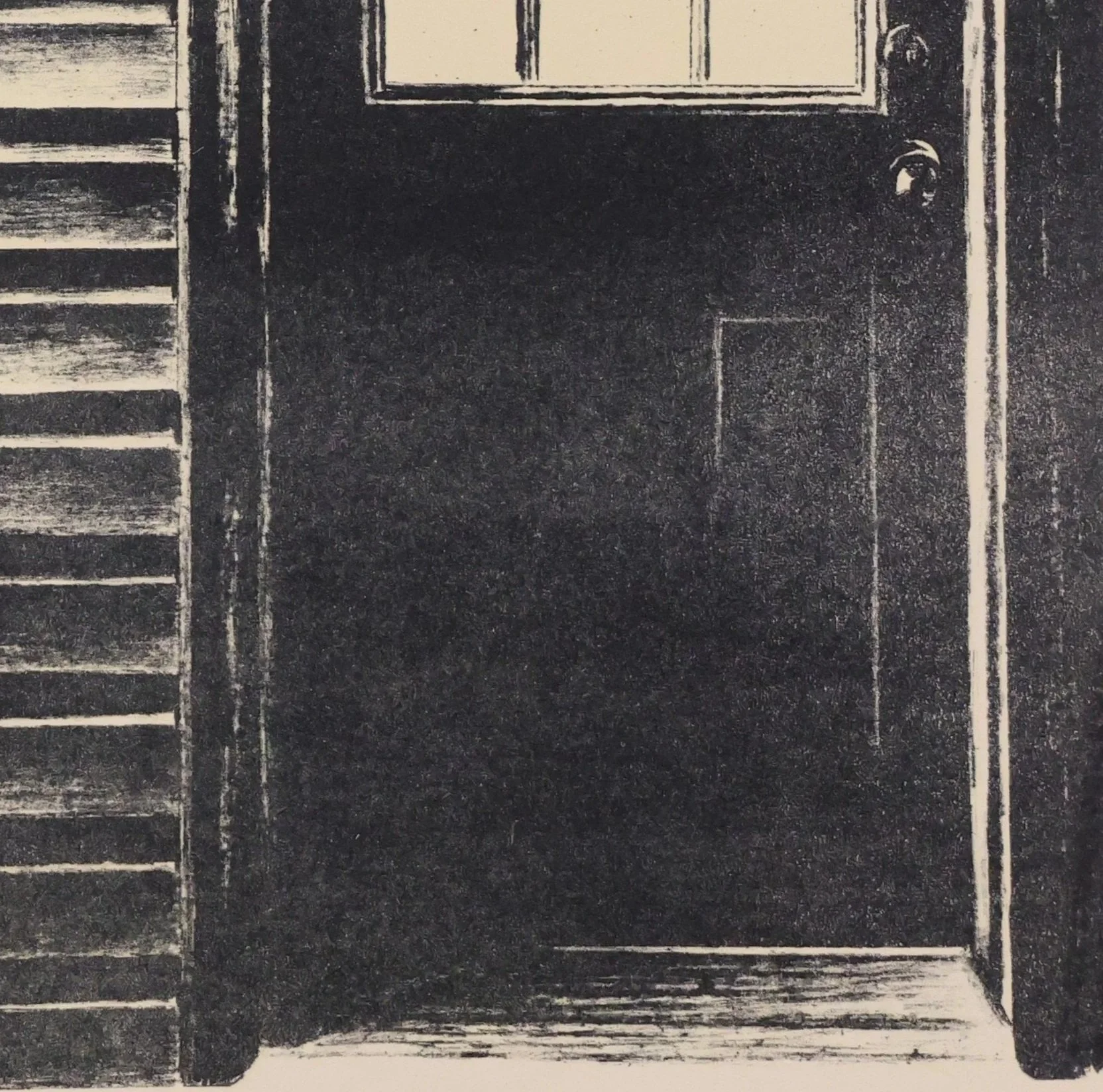 Night Light Detail | Lithograph | 10" x 12" | 2025