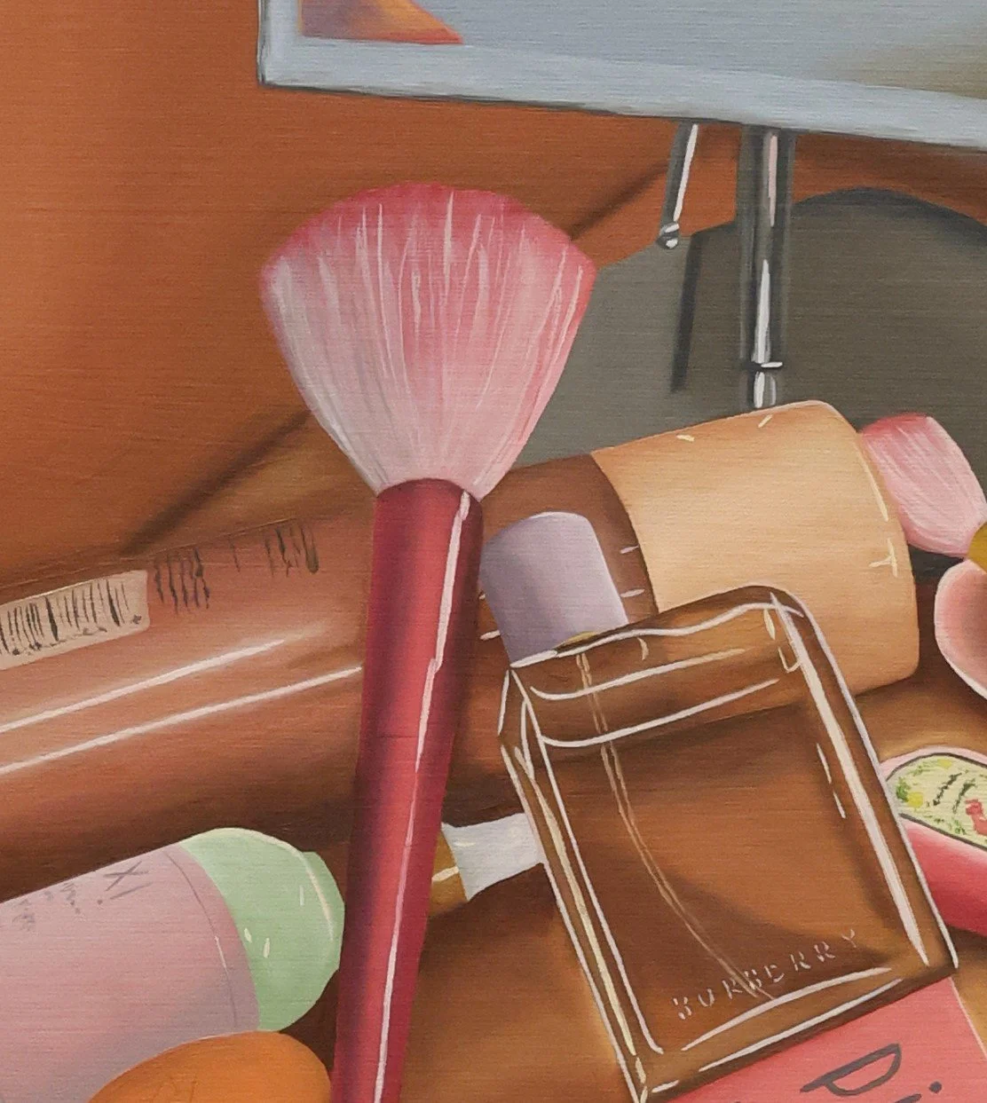 Getting Ready Detail | Oil on canvas | 24" x 30" | 2024