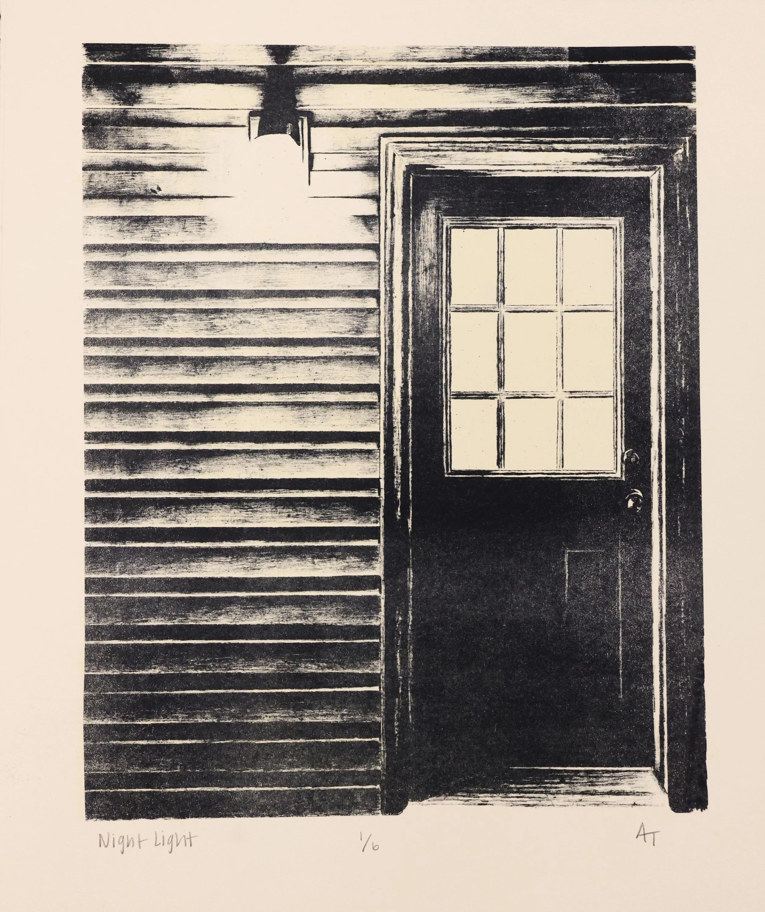 Night Light | Lithograph | 10" x 12" | 2025