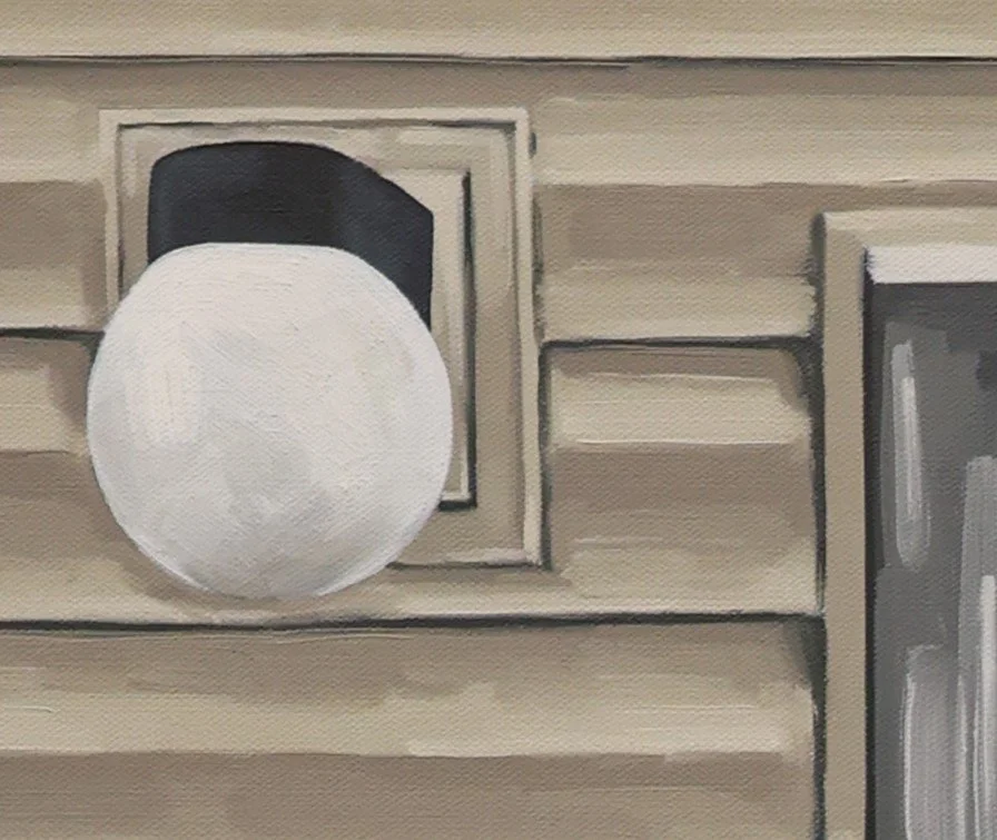 Reflection Detail | Oil on canvas | 30" x 40" | 2025