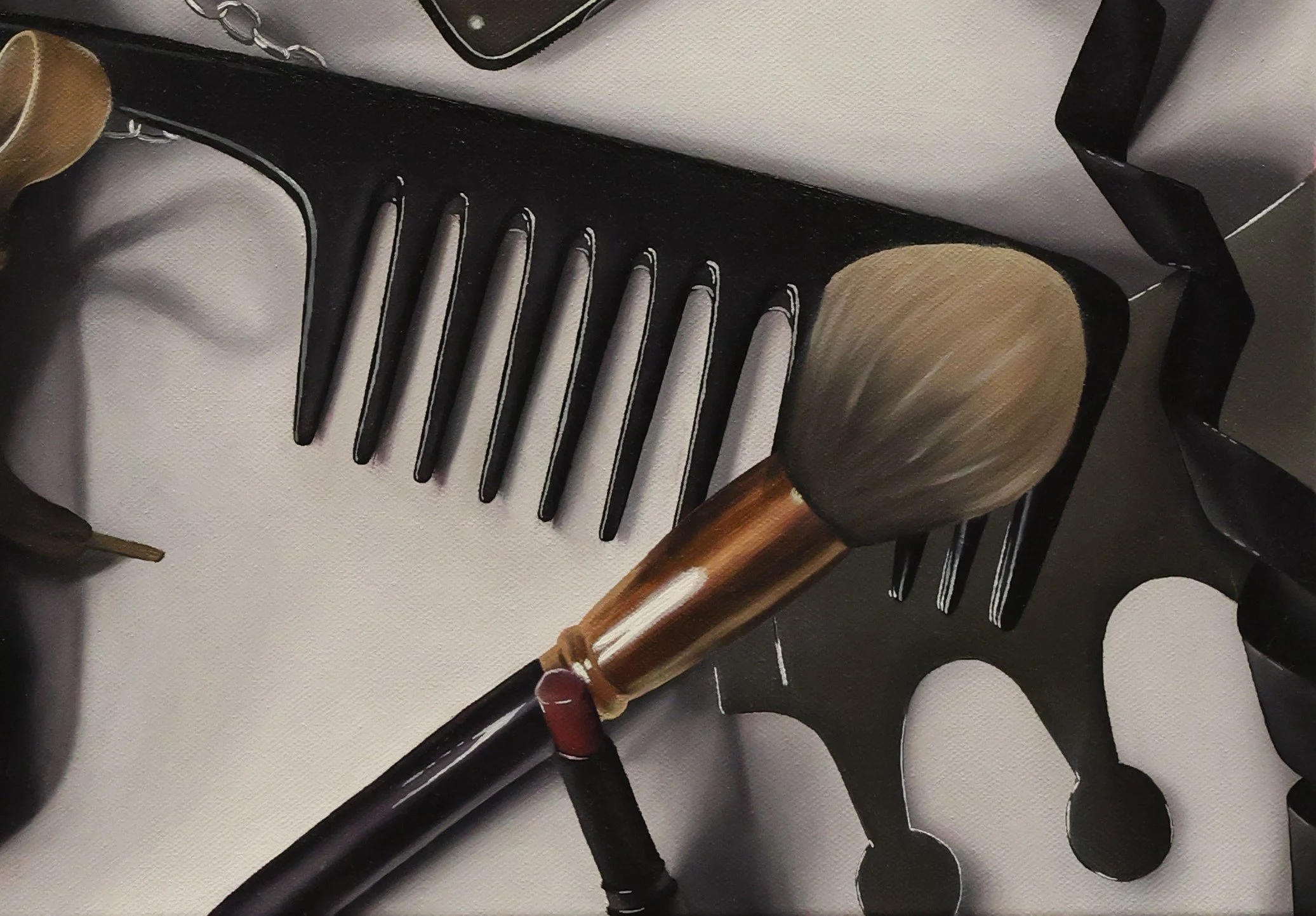 Untitled Detail | Oil on canvas | 18" x 24" | 2025