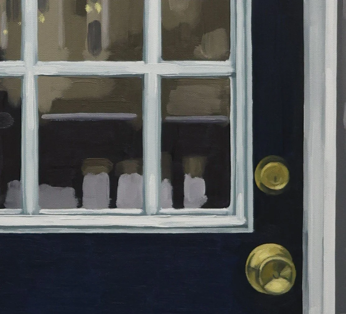 Reflection Detail | Oil on canvas | 30" x 40" | 2025