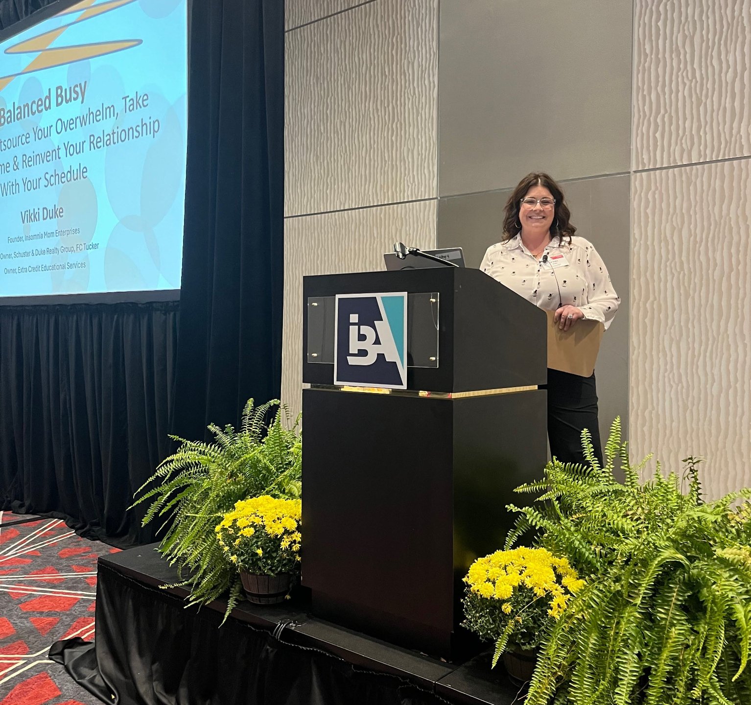 Founder, Vikki Duke, Speaking at the IBA