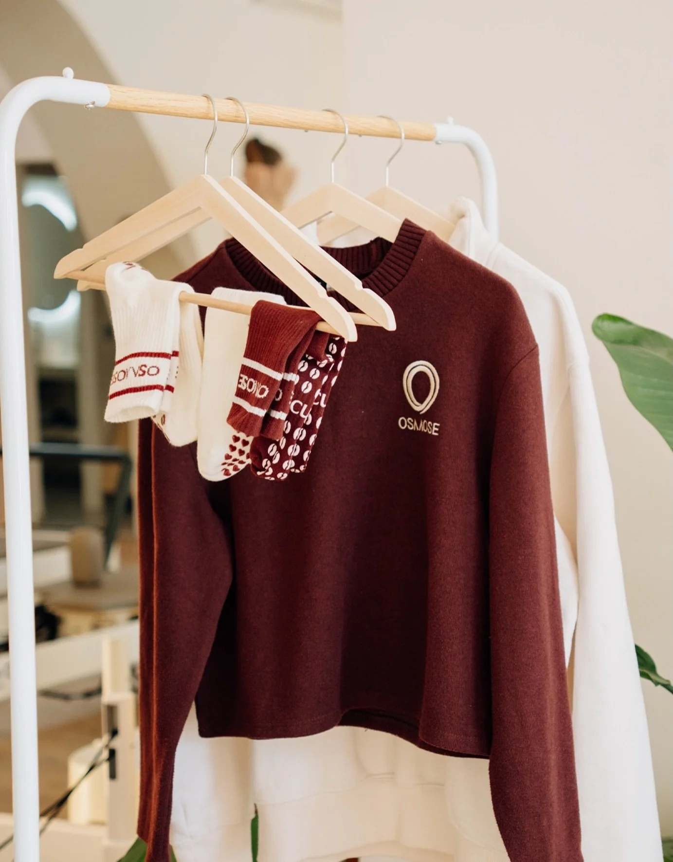 The details matter. Grip socks, the knit you leave in, the tote that lives on your shoulder.

OSMOSE essentials, available at the studio and in the app.

#pilates  #athleisure