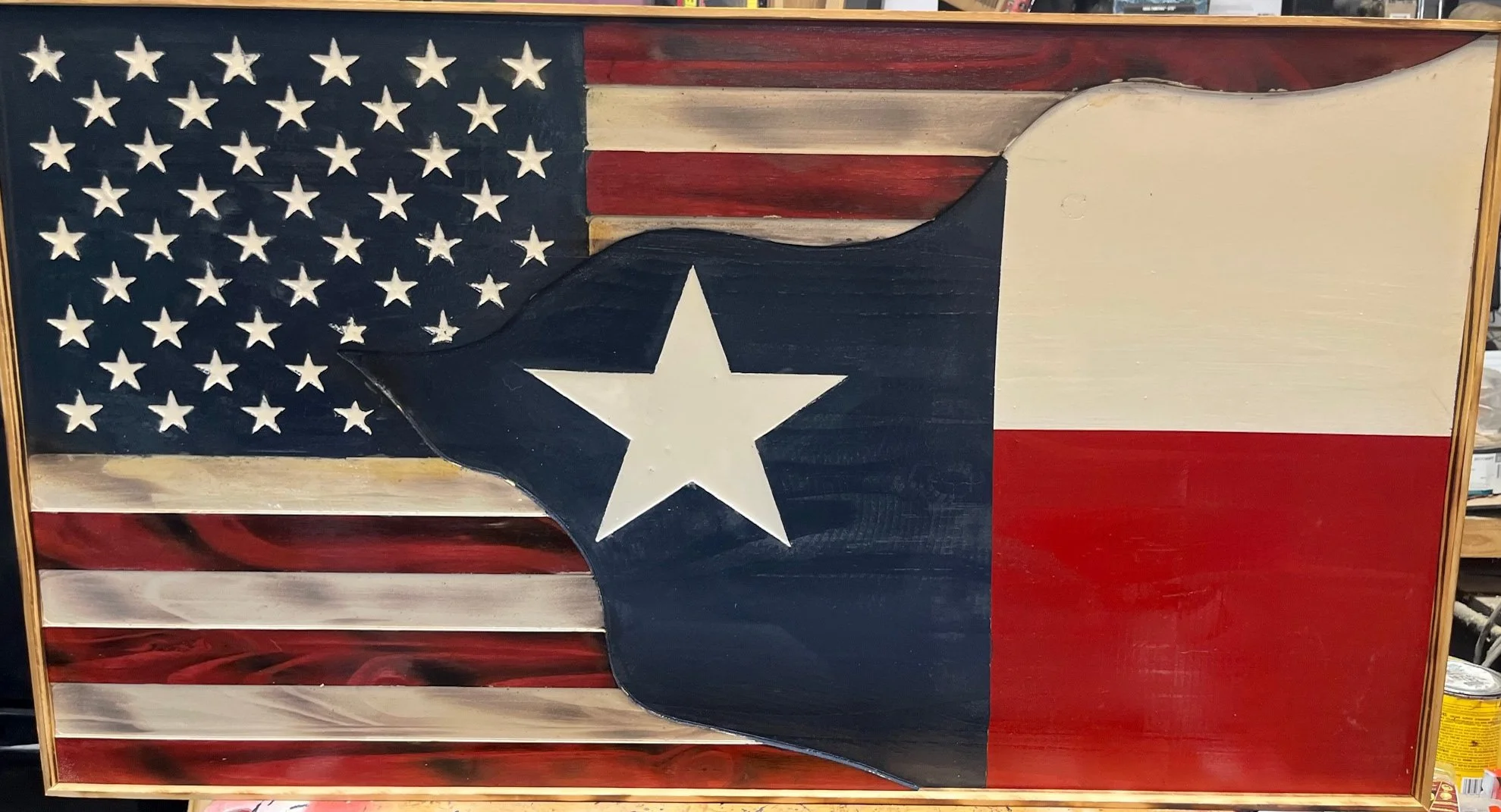 Texas Rising Flag