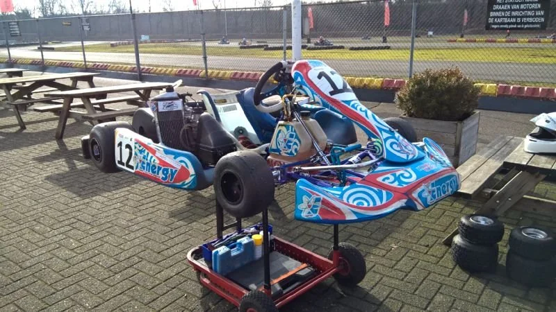 De eerste training met mijn nieuwe motor