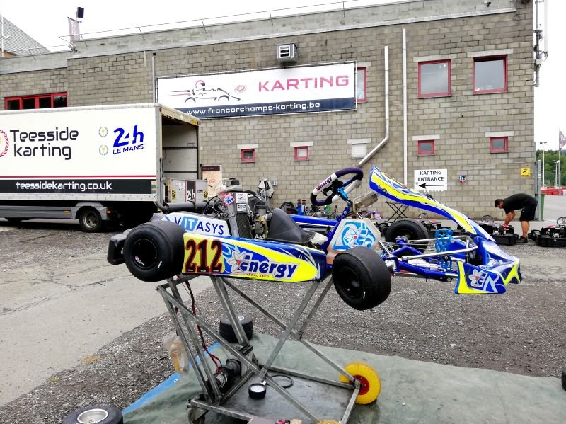 Spa, 17 augustus training