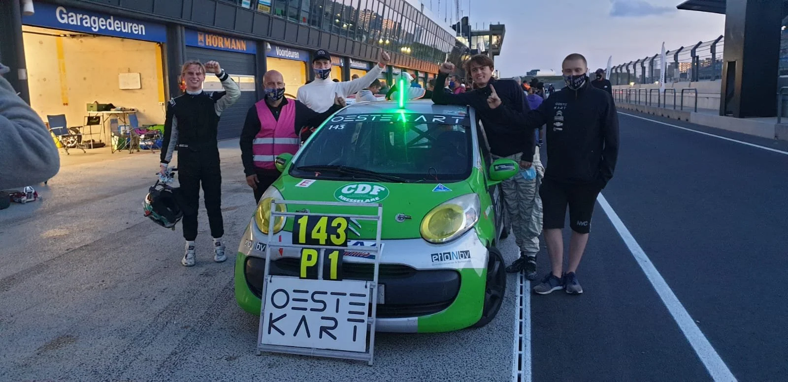 Mijn eerste autorace!