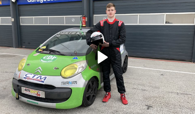 Racetalent Calvin dicht bij grote droom: "Het begin van veel moois"