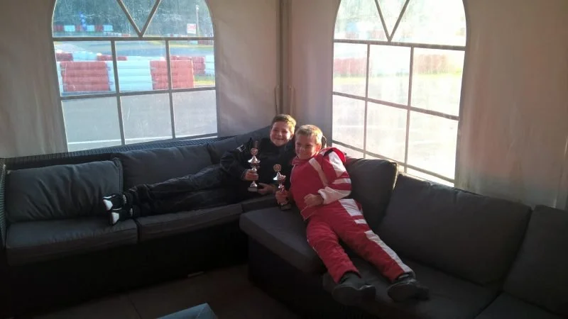 Op de valreep.....