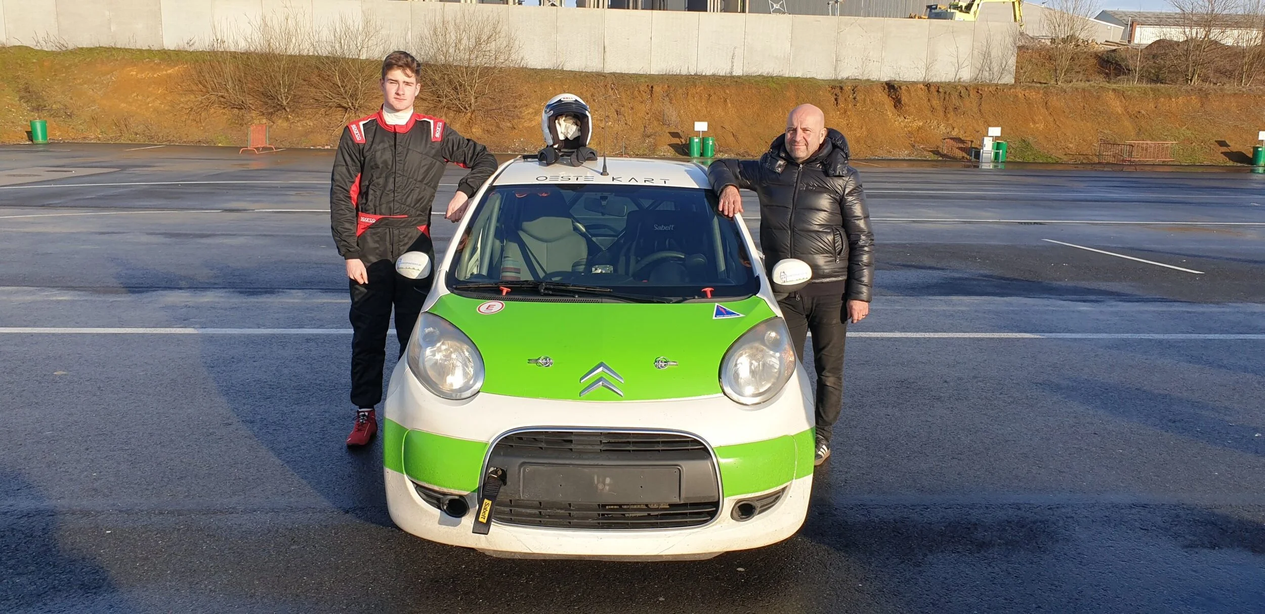 Gas erop, Calvin naar de top!