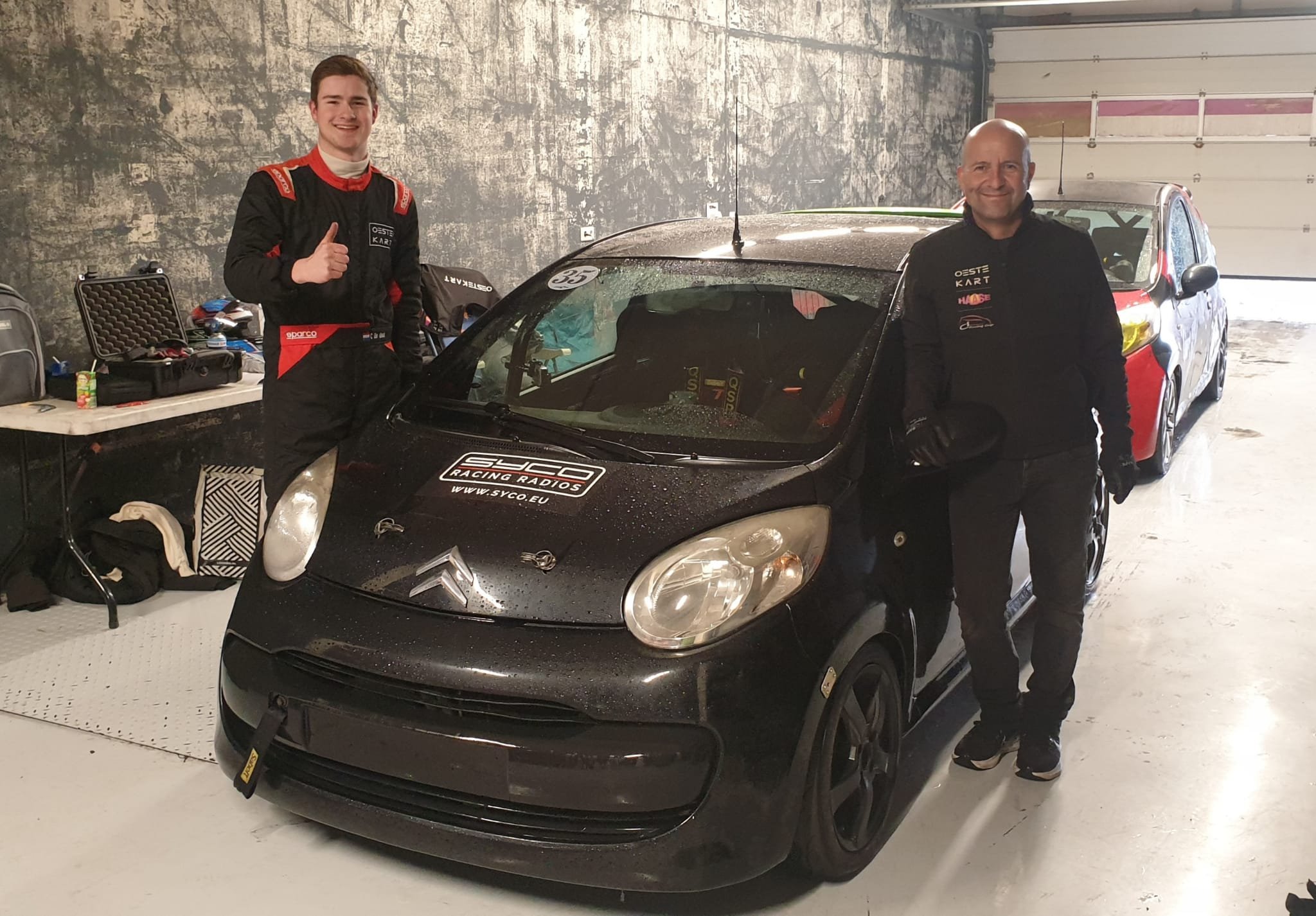 Ambassadeur van Syco Racing Radios