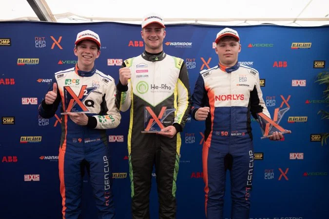 Calvin de Groot grabs early championship lead after intense NXT Gen Cup premiere at Norisring