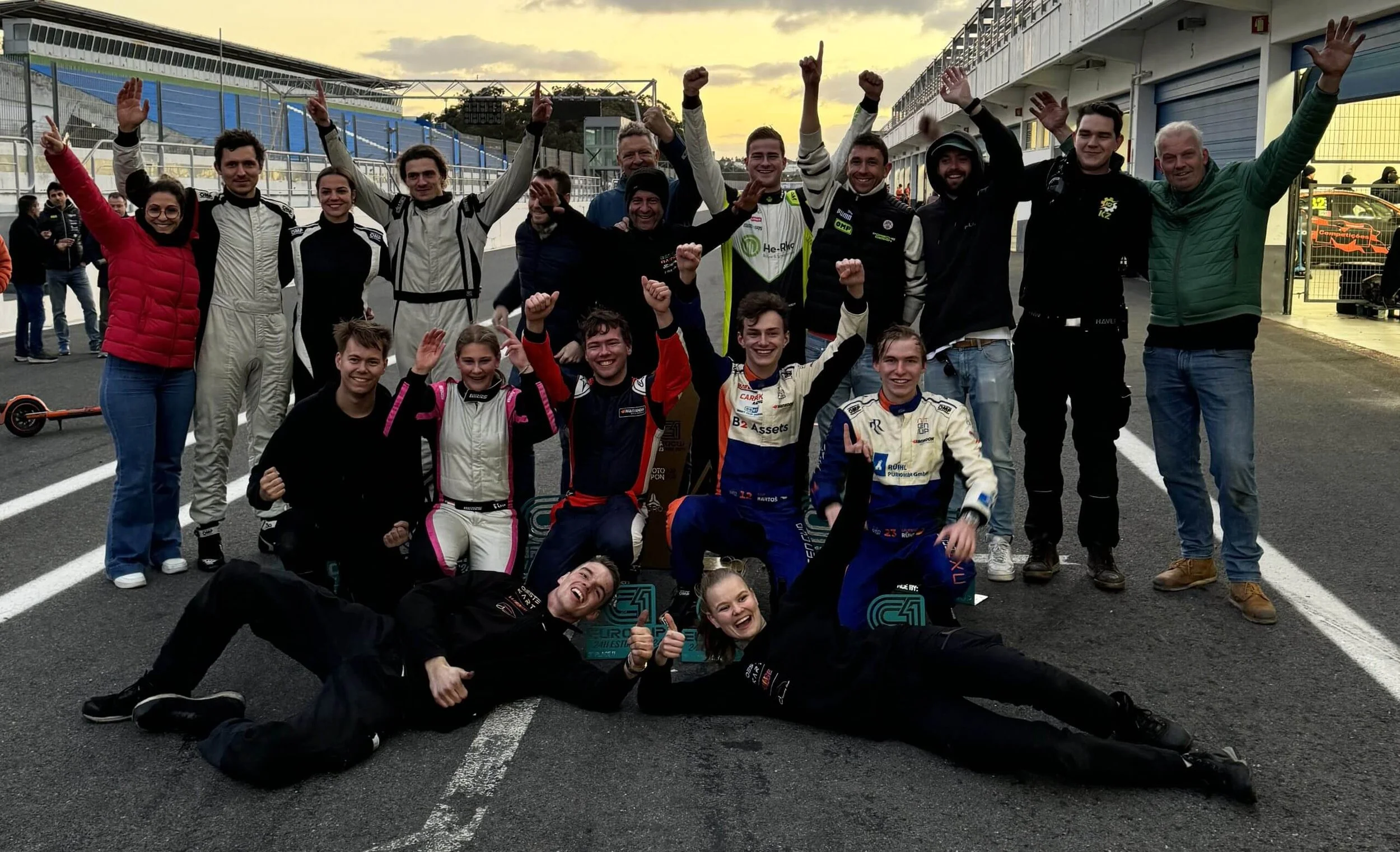 De C1 Eurocup, een mooie afsluiter van het jaar