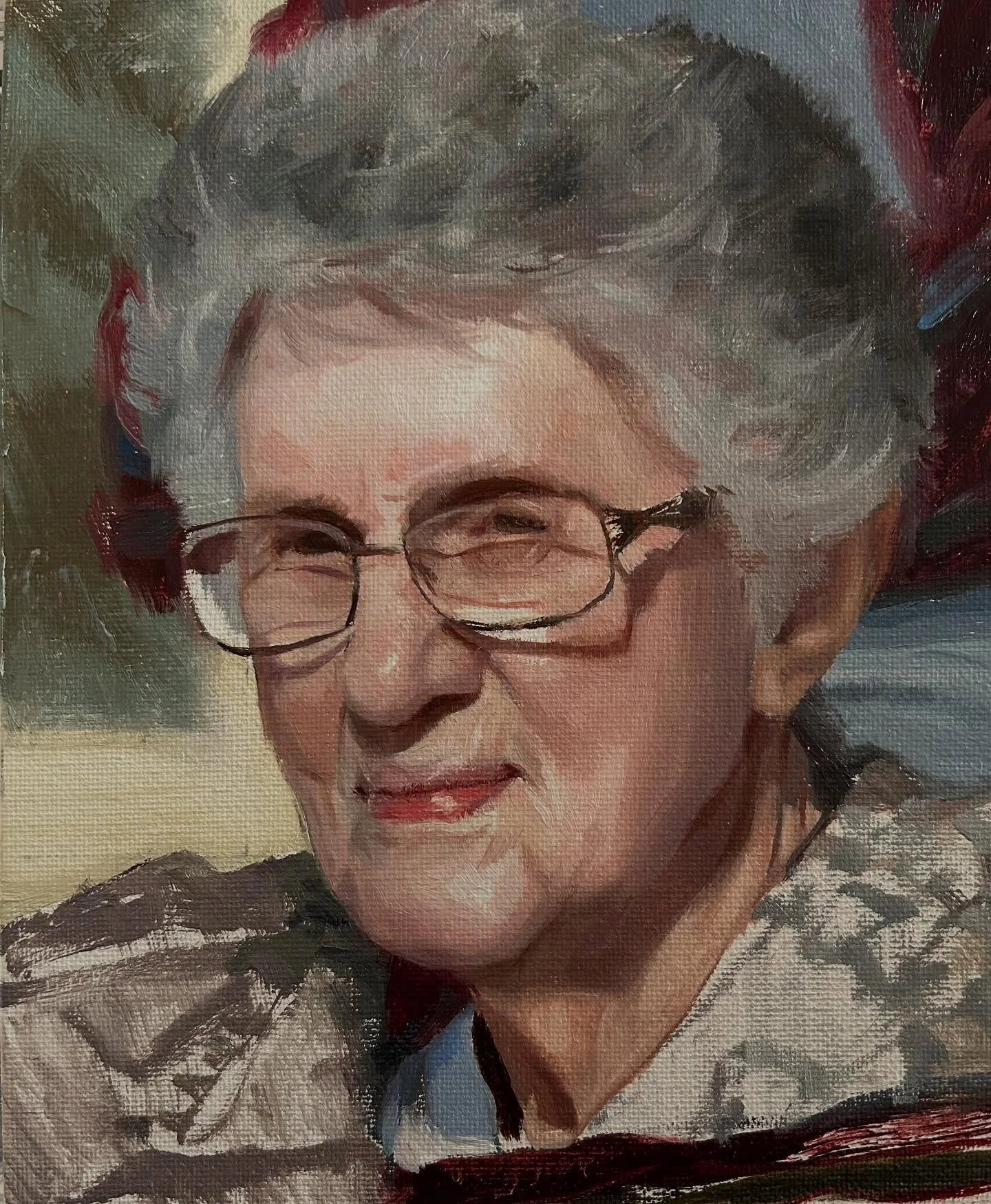 Grandma John #oilpainting #portraitpainting #art