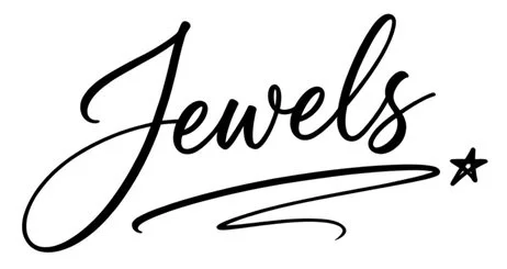 The word 'Jewels' written in black cursive script with a star at the end