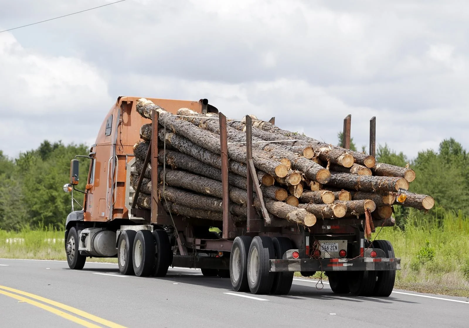 Logging Trucking Operation