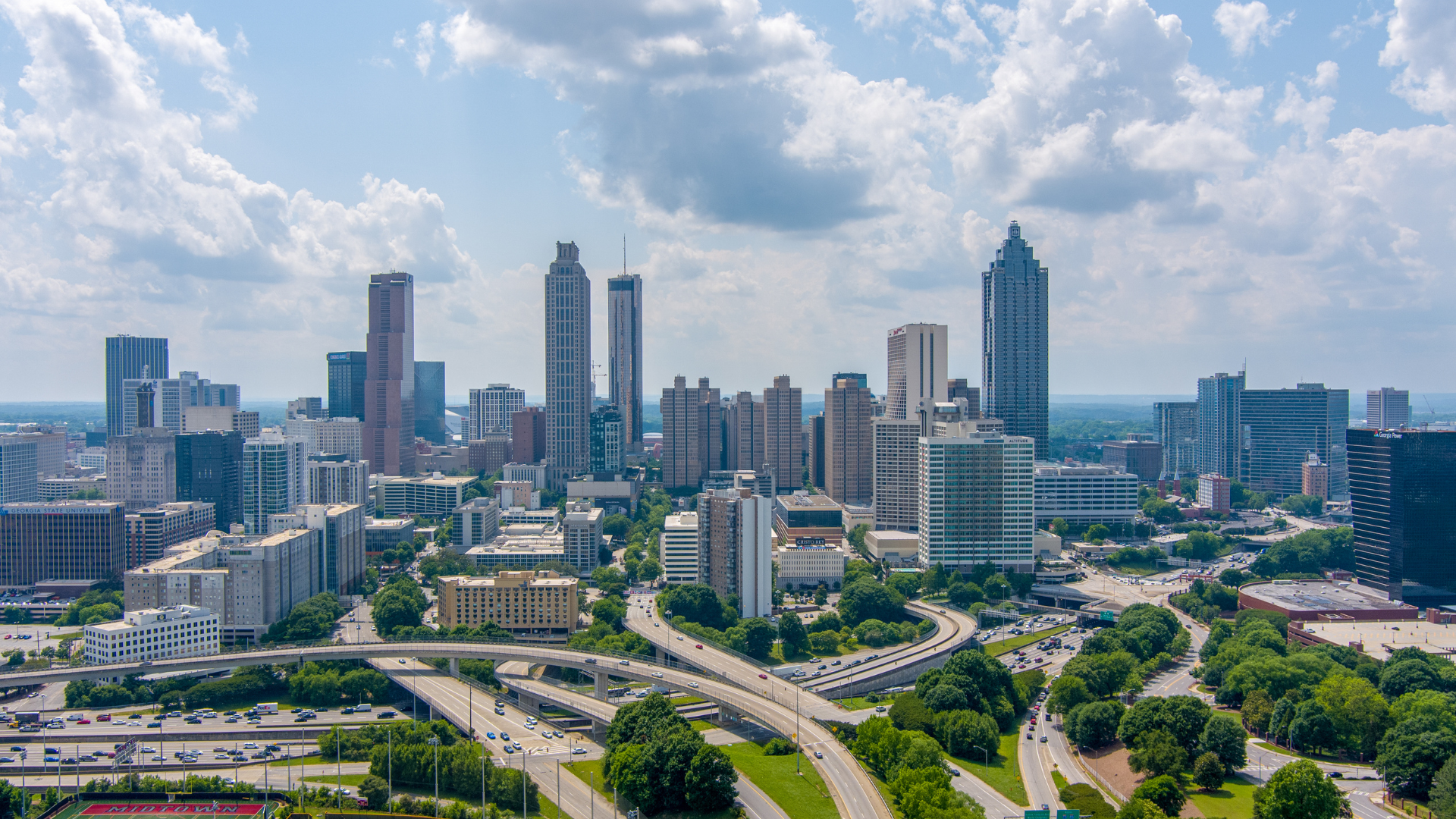 Atlanta skyline representing Georgia truck insurance pricing