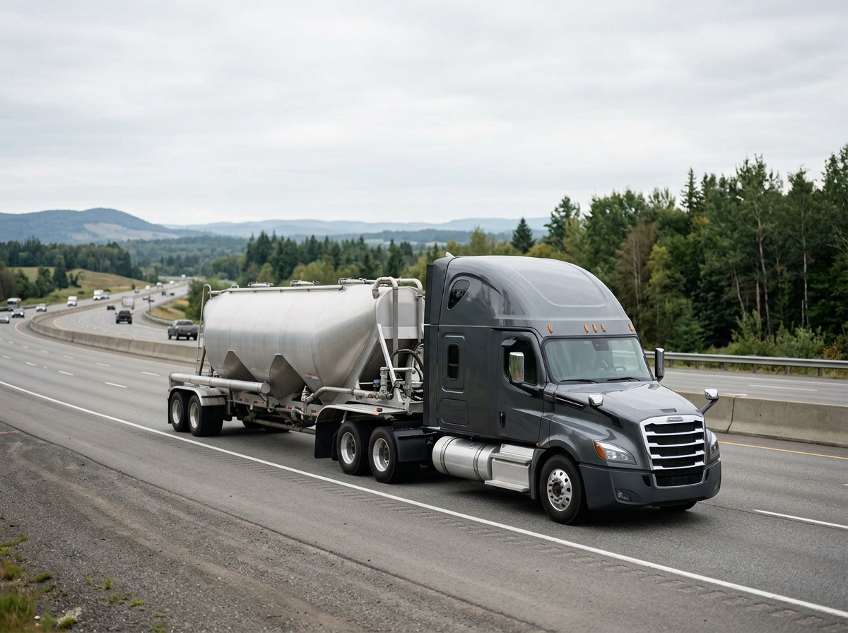 Bulk Freight Trucking Operation