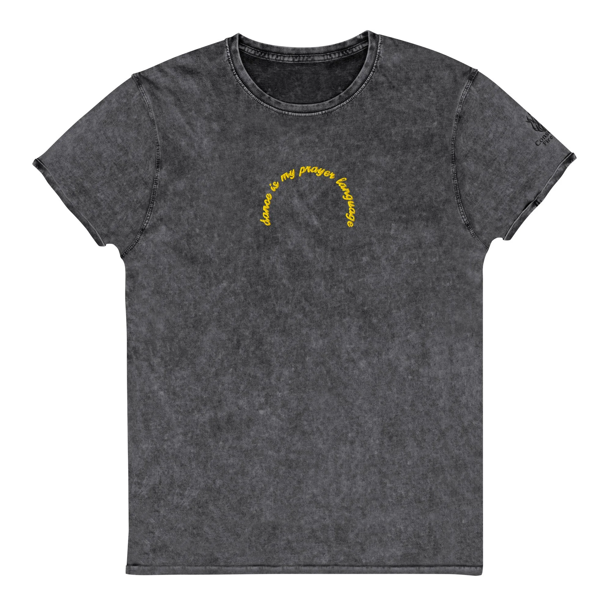 dance is my prayer language - Consuming Fire Films Denim T-Shirt