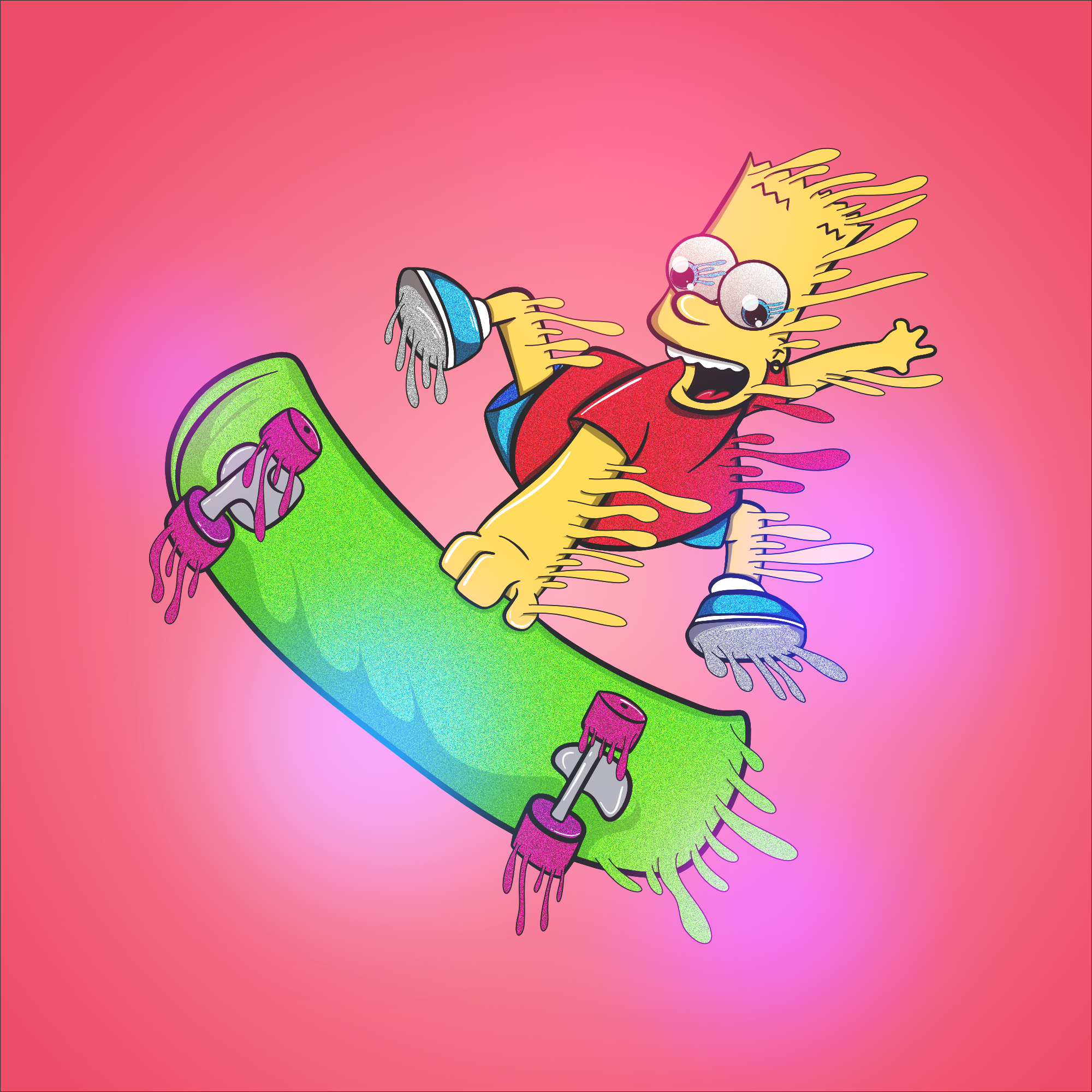 Bart sticker LSD sticker.png