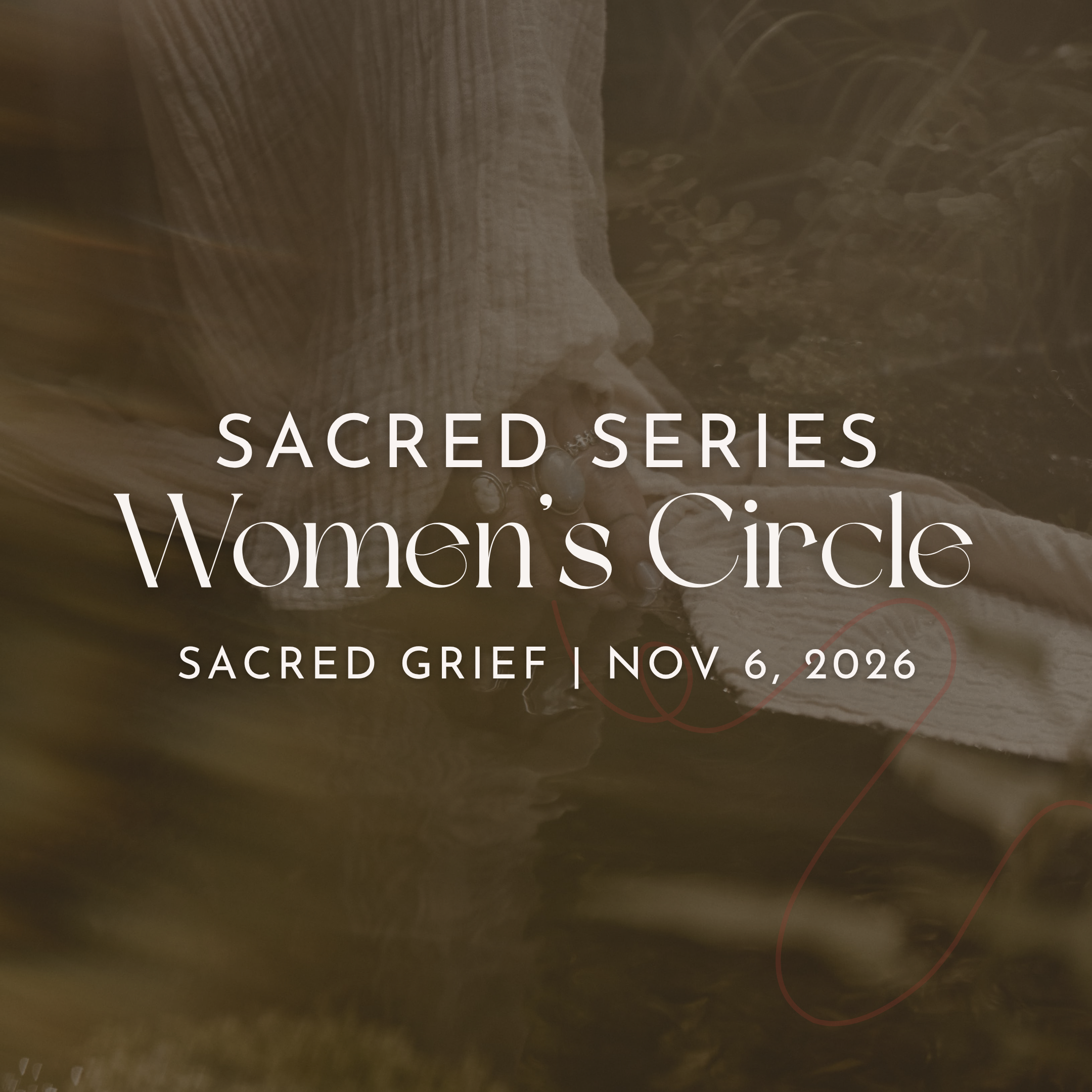 Sacred Series | Sacred Grief - November in person