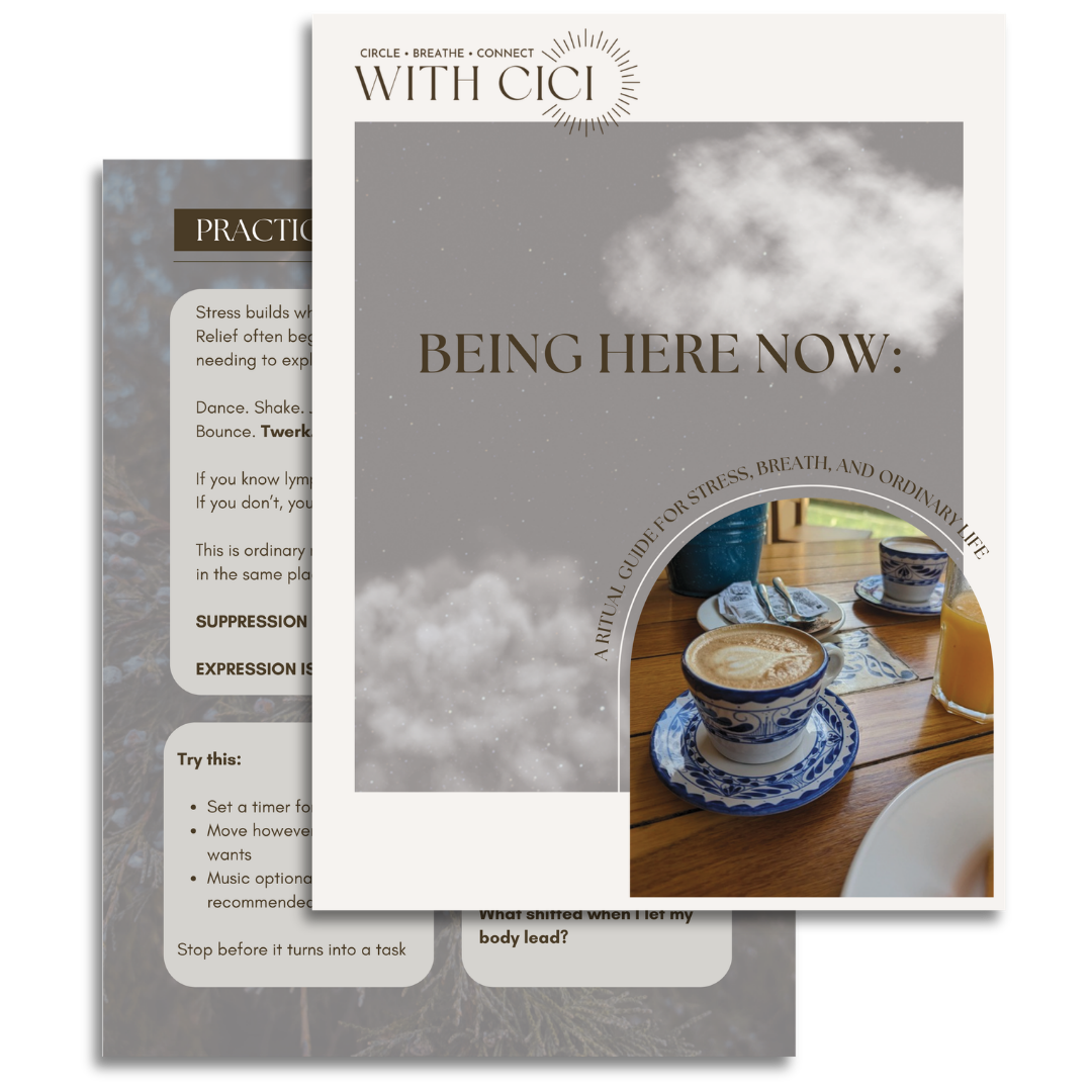 Being Here Now Ritual Guide