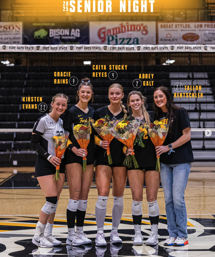 2025 Volleyball Senior Day