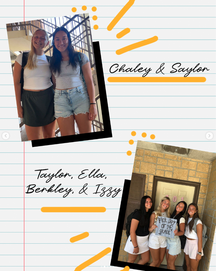 First day of school pages 