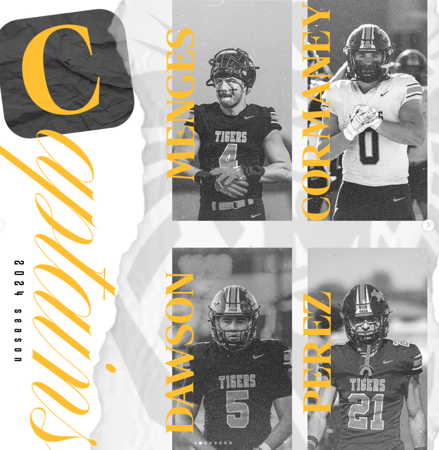 2025 FHSU Football Captains