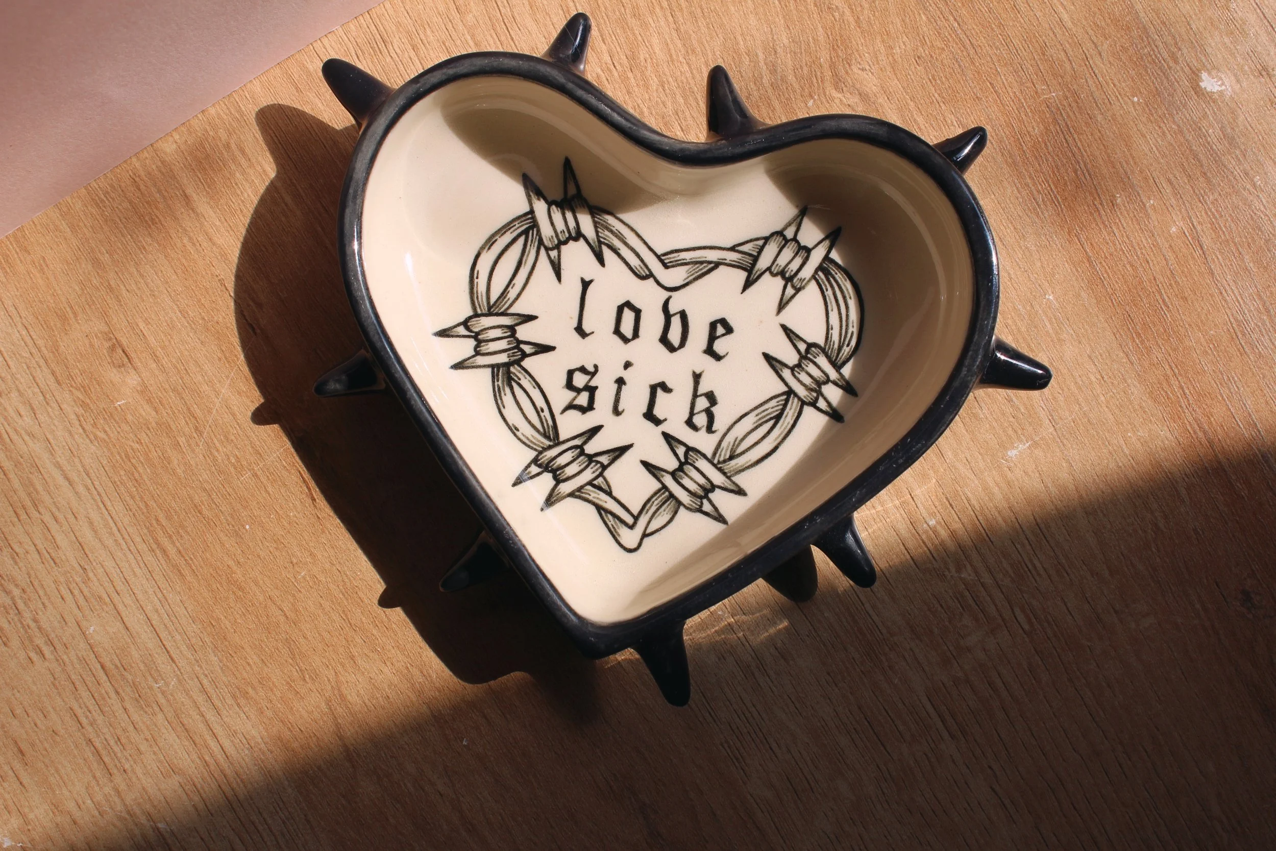Spiky Heart Trinket Dish PRE-ORDER