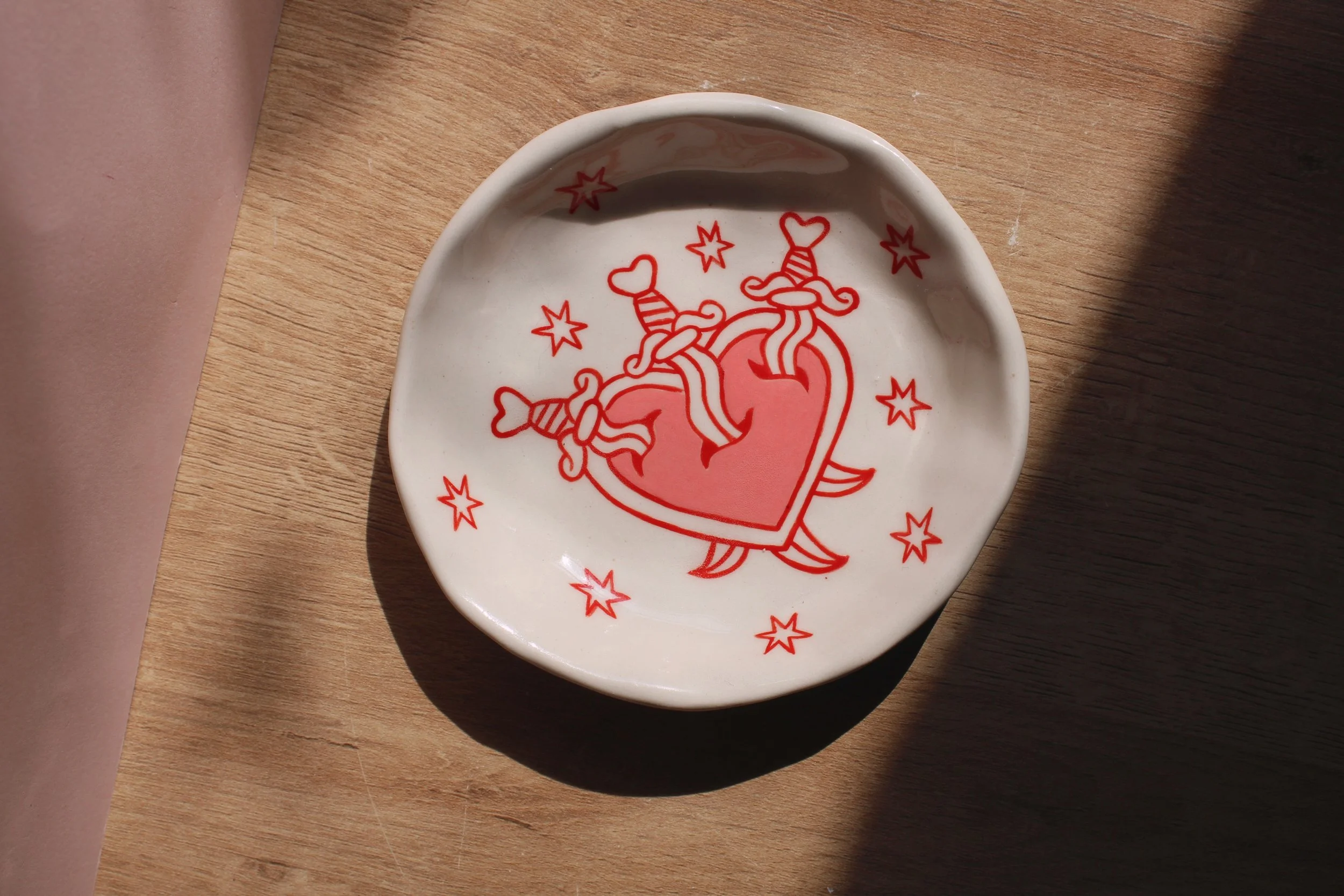 3 of Swords Trinket Dish