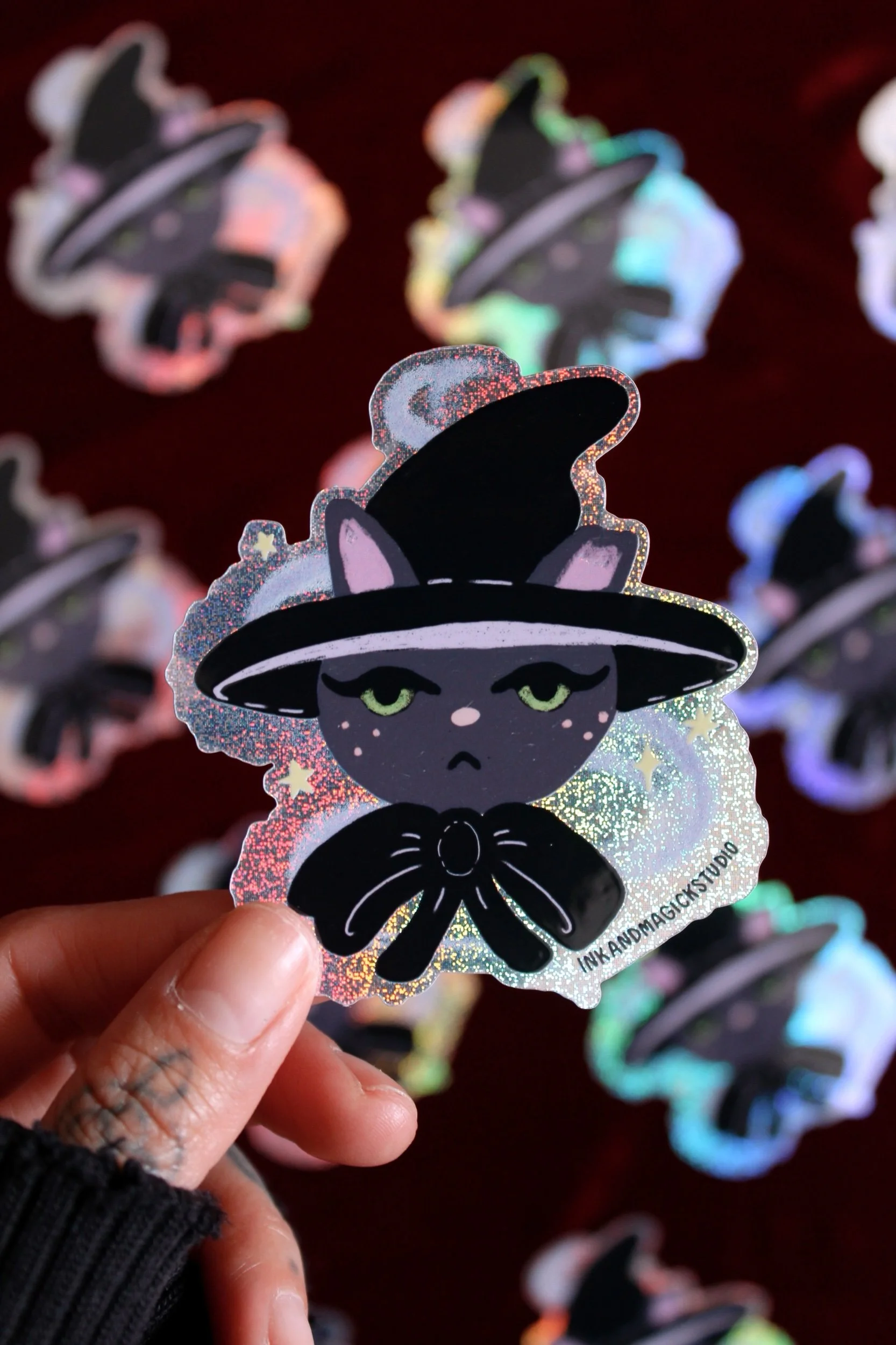 Witchy Kitty Sticker