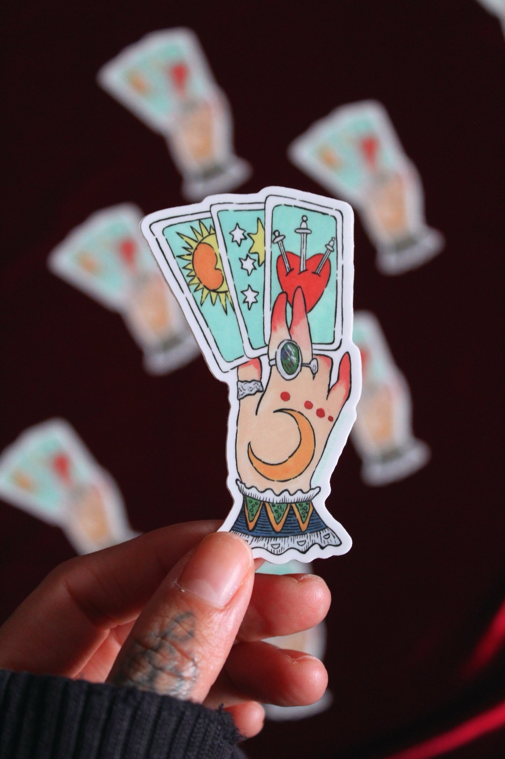 Tarot Sticker