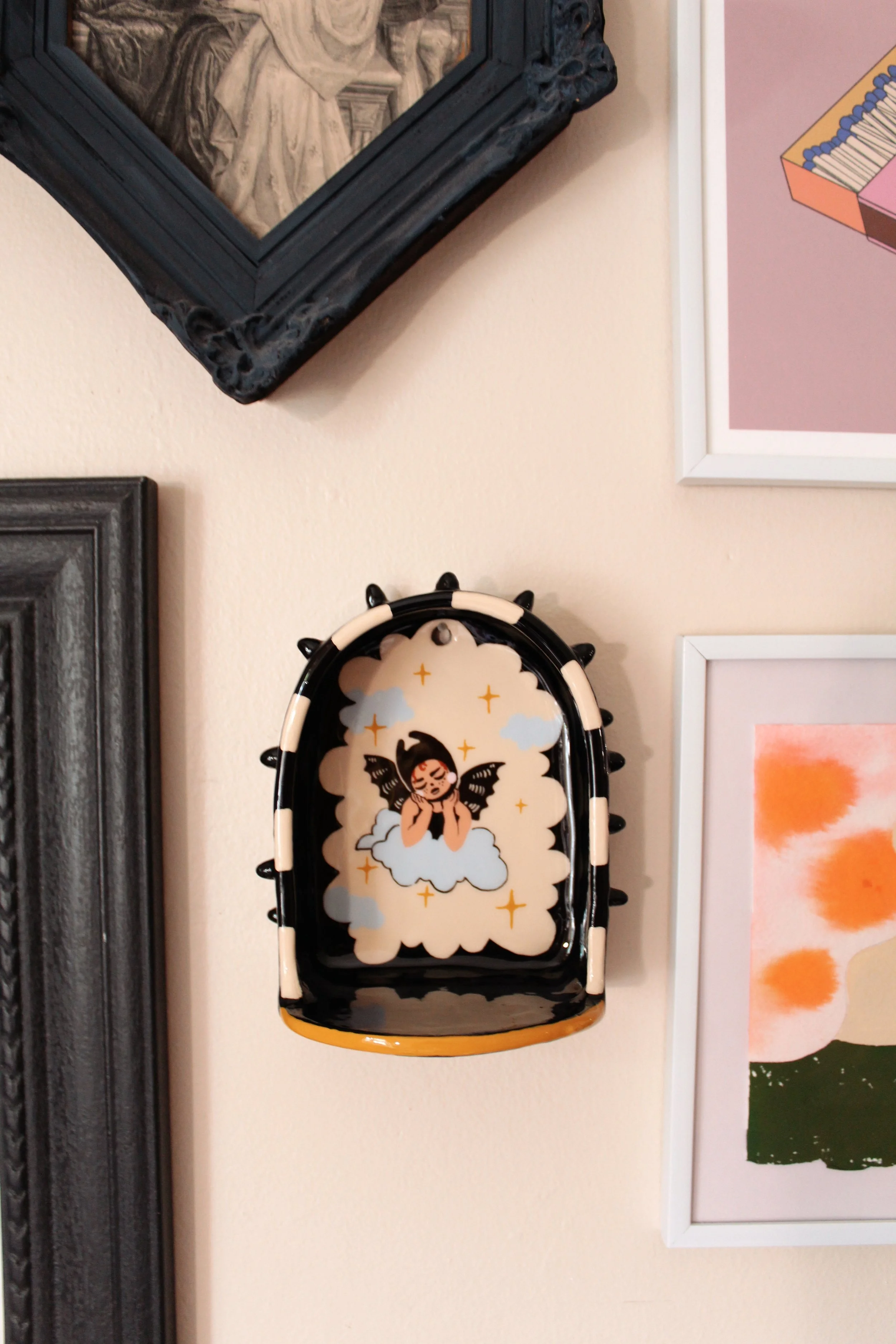 Diablita Shrine (air dry clay)