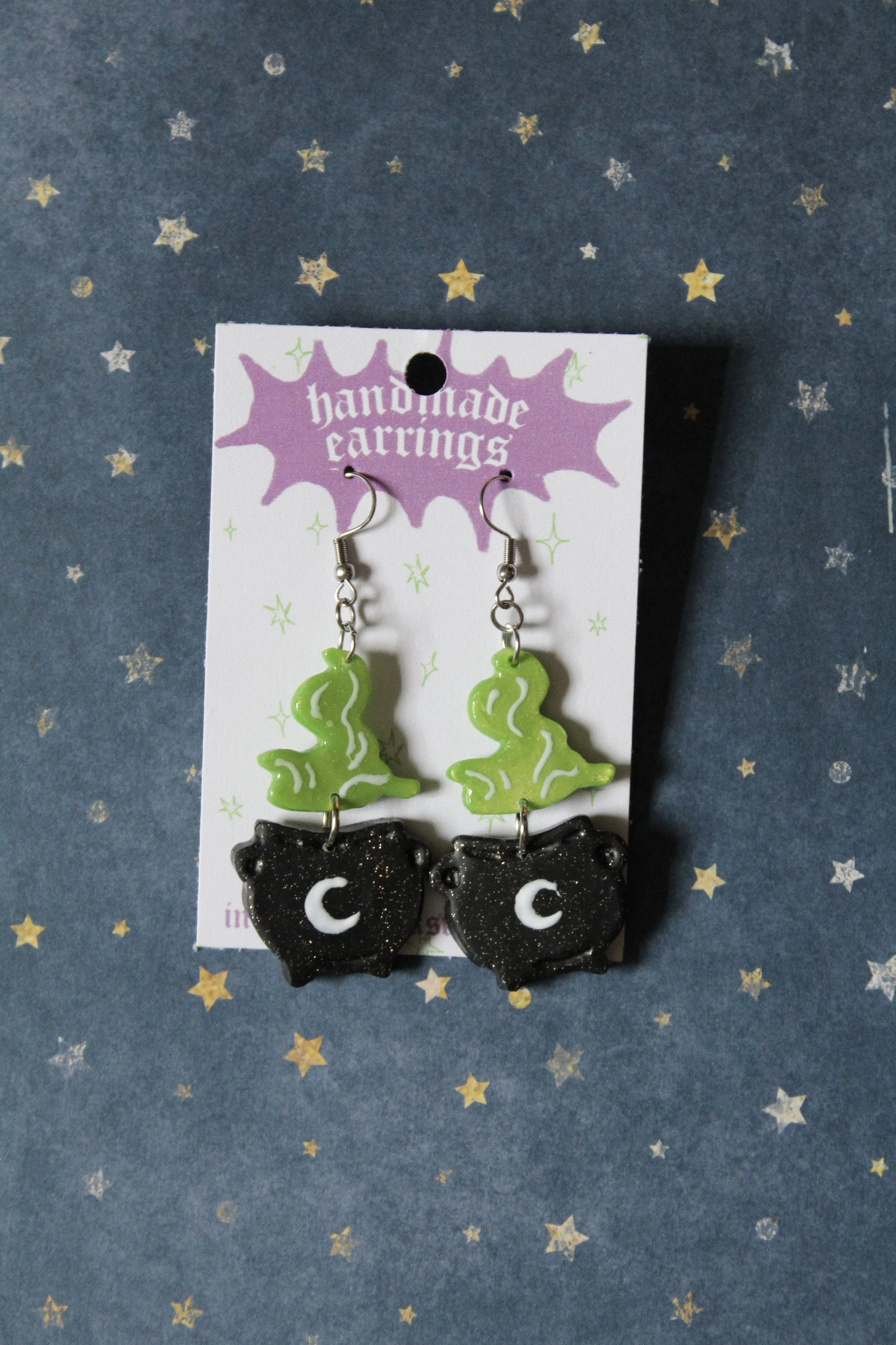Cauldron Earrings
