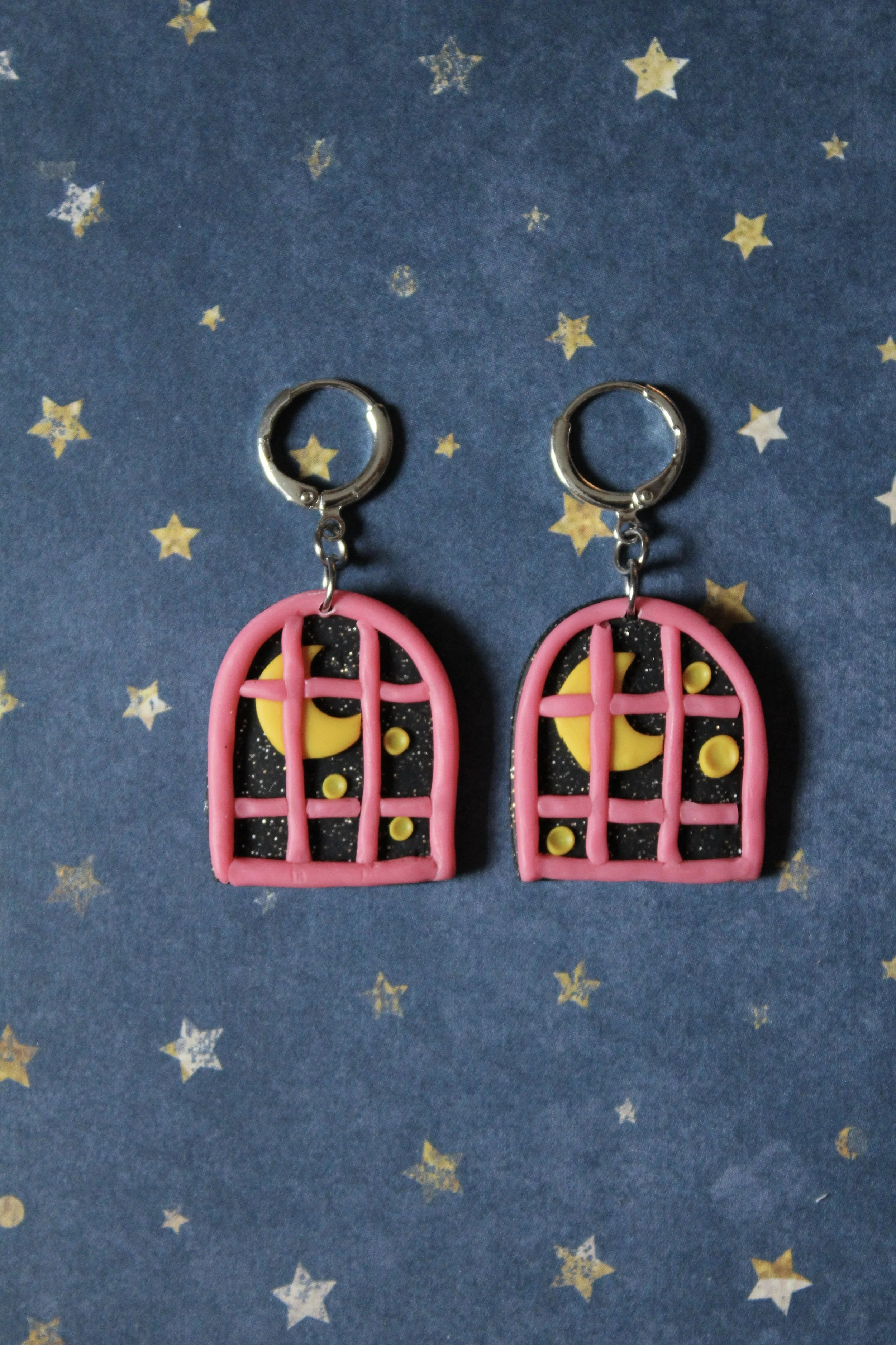 Moon Window Earrings