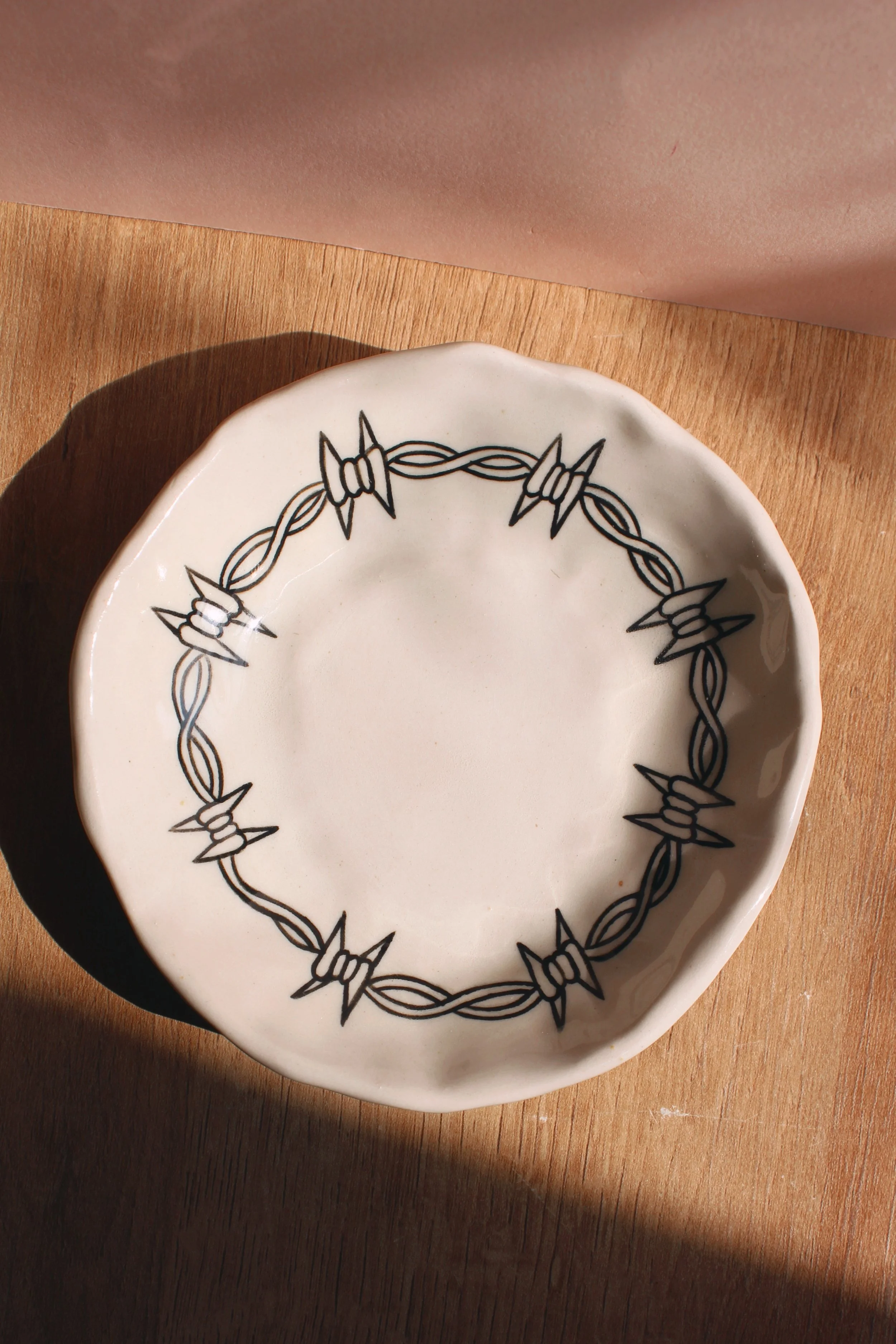 Barbed Wire Trinket Dish