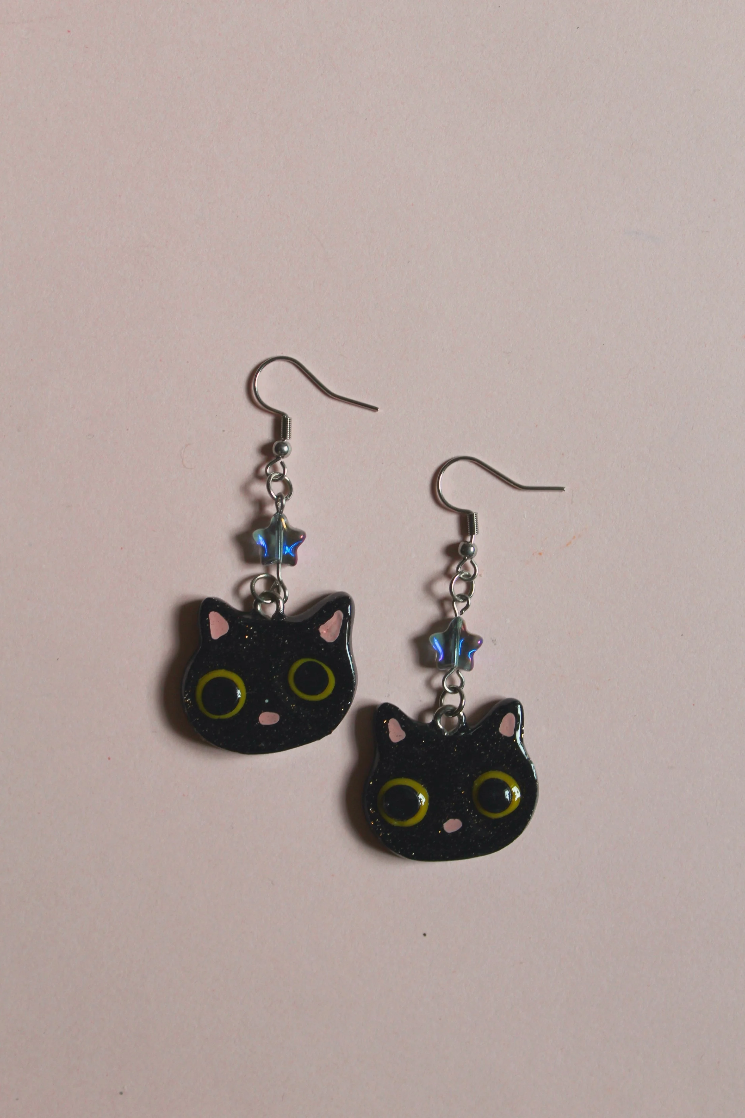 Black Cat Earrings