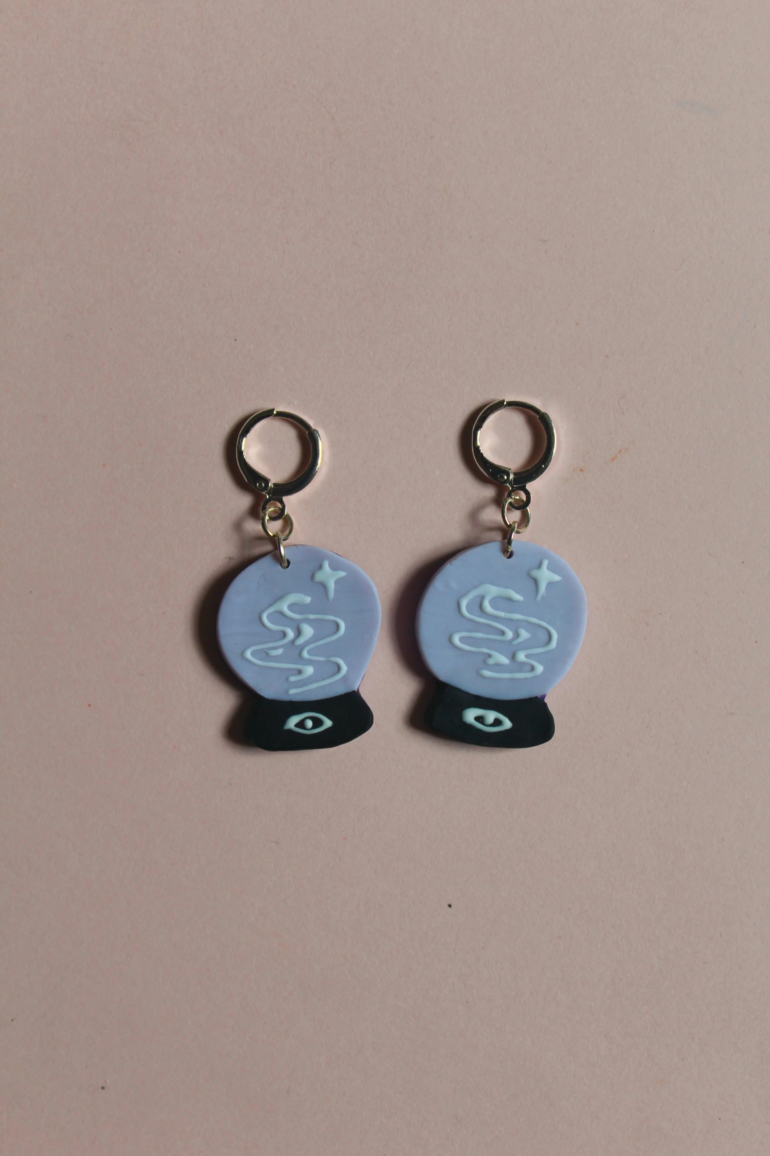 Crystal Ball Earrings
